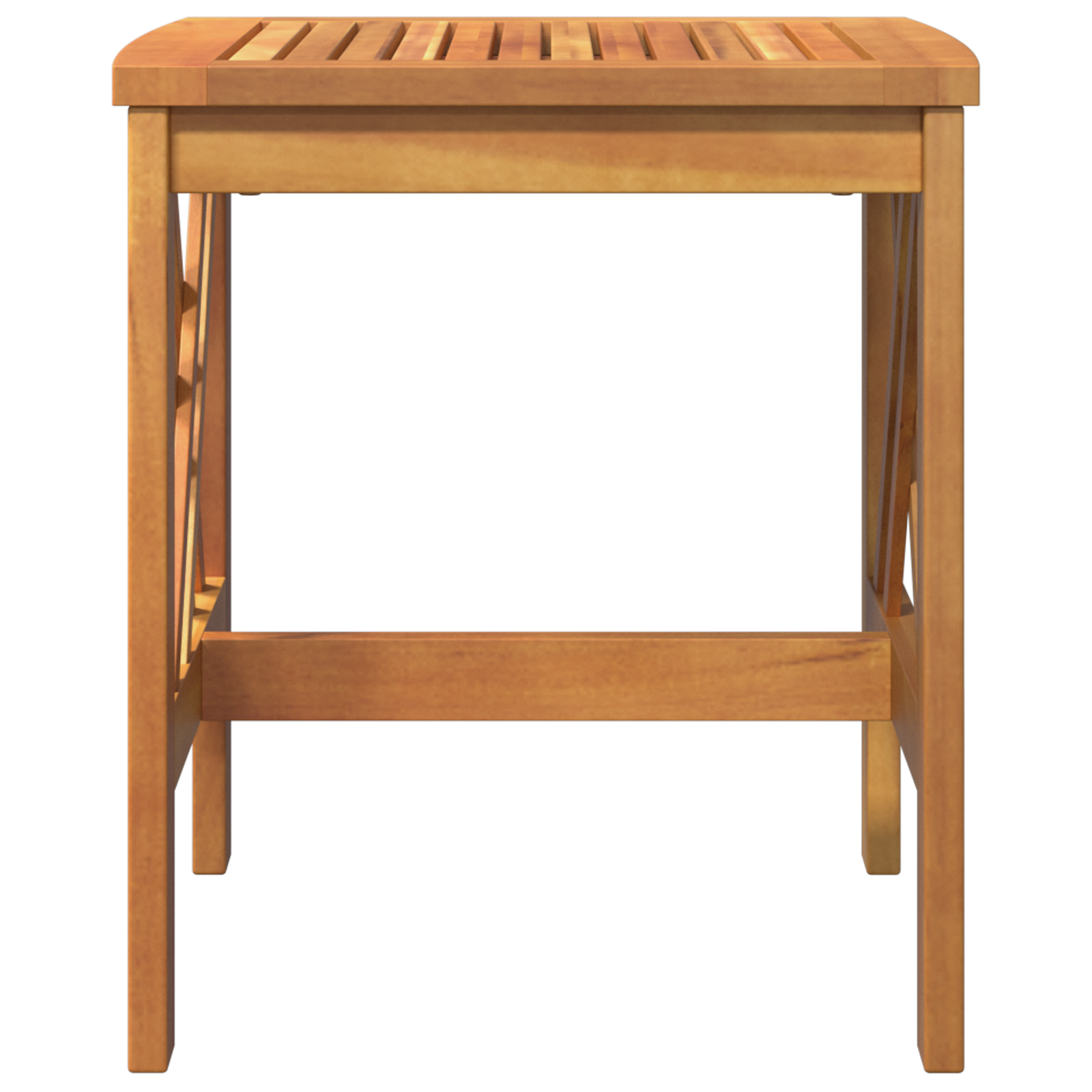 Masă laterală pentru grădină  Marron 45x45x50 cm Lemn masiv de acacia GartenMobel Dekor