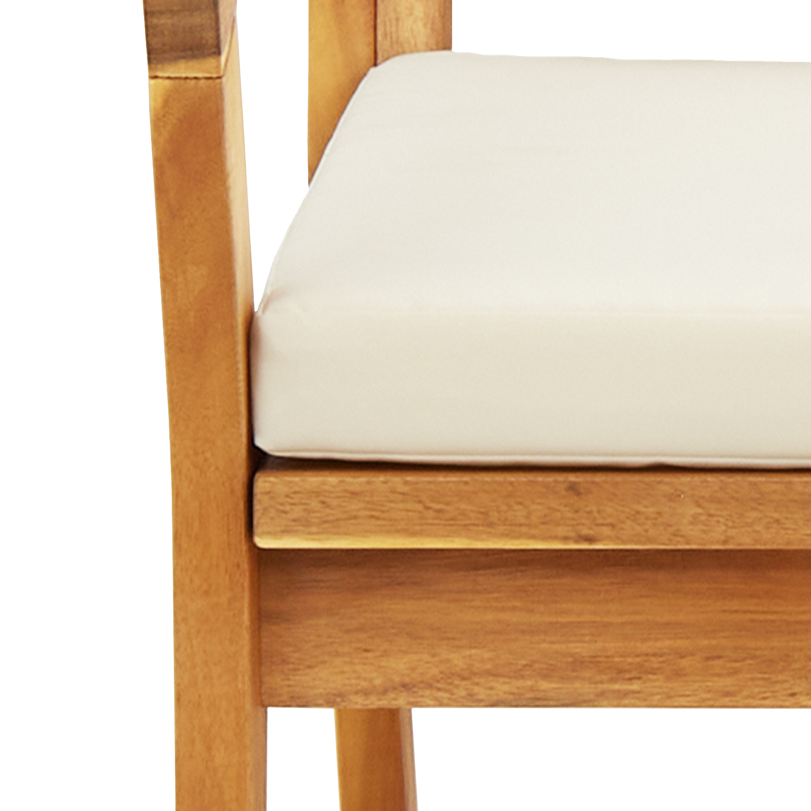 Set de 2 scaune pentru grădină 59,5x70,5x72,5 cm din lemn masiv de acacia GartenMobel Dekor