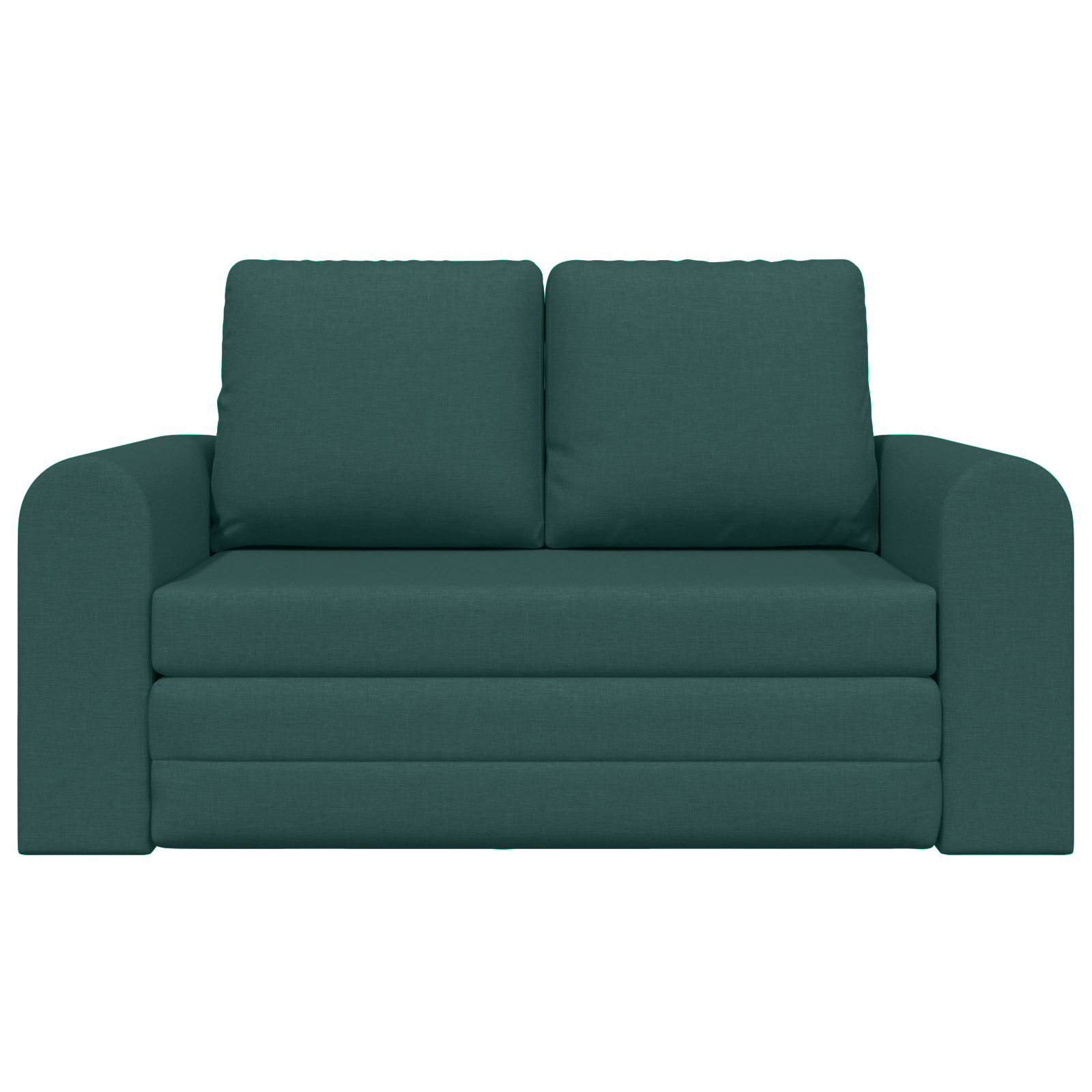 Canapea Extensibilă 2 în 1 Verde Închis 148x71x83 cm Fibră GartenMobel Dekor