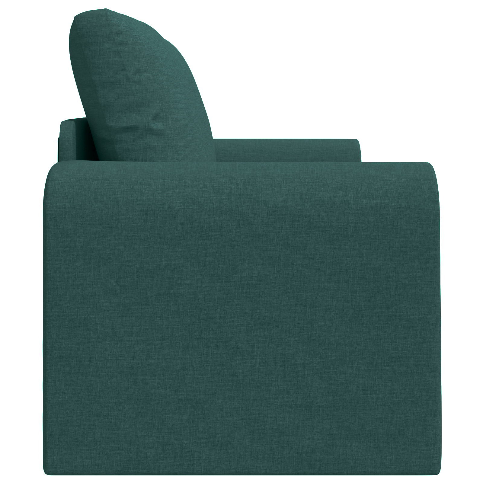Canapea Extensibilă 2 în 1 Verde Închis 148x71x83 cm Fibră GartenMobel Dekor