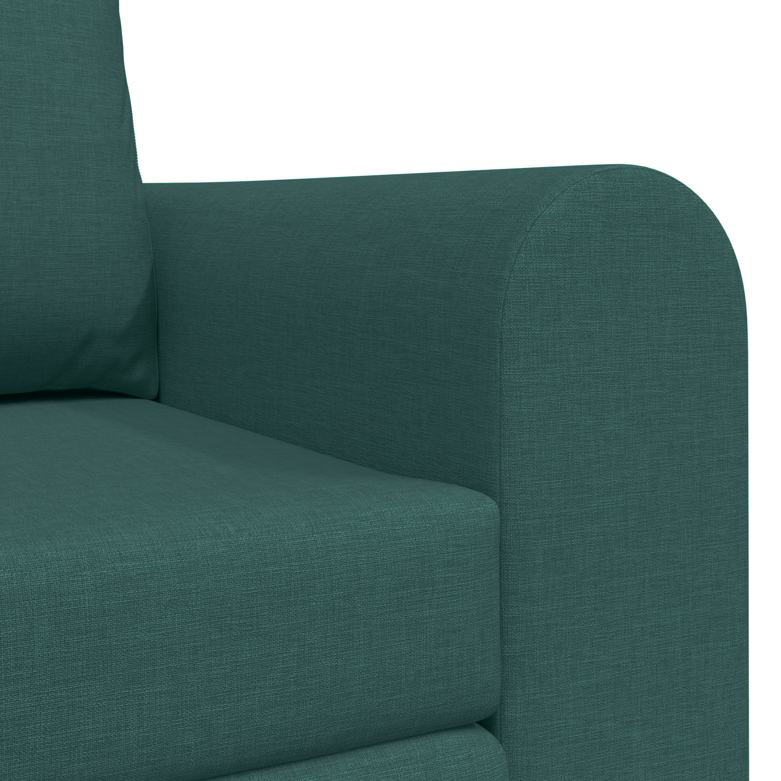 Canapea Extensibilă 2 în 1 Verde Închis 148x71x83 cm Fibră GartenMobel Dekor