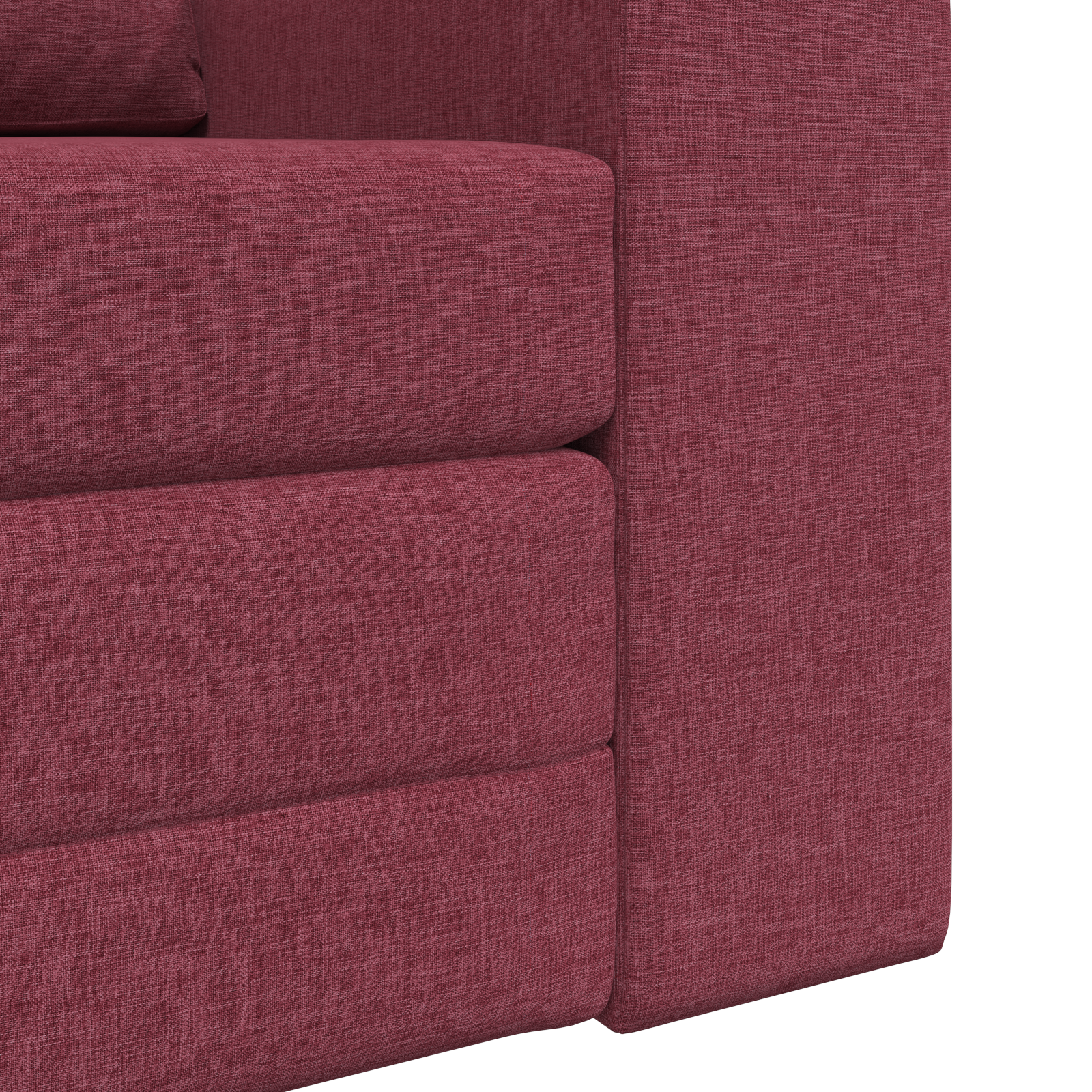 Canapea Pat 2-in-1 Bordo 98x71x83 cm Țesătură GartenMobel Dekor