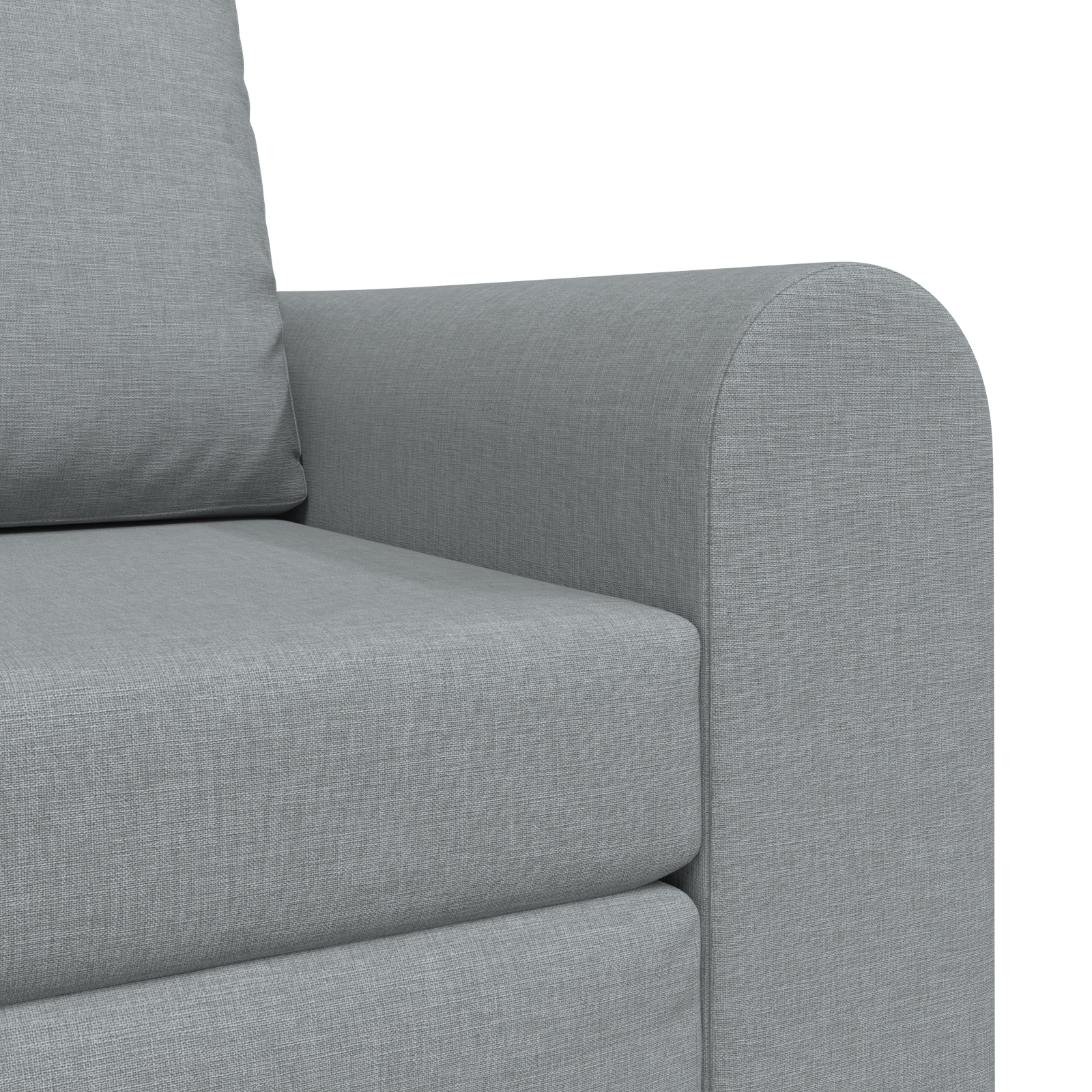 Canapea Pat 2-in-1 Gri Deschis 98x71x83 cm Material Textil GartenMobel Dekor