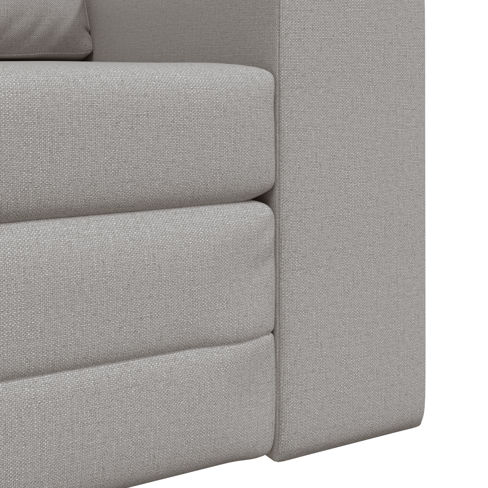 Canapea Pat 2 în 1 Gri Nor 98x71x83 cm Material textil GartenMobel Dekor