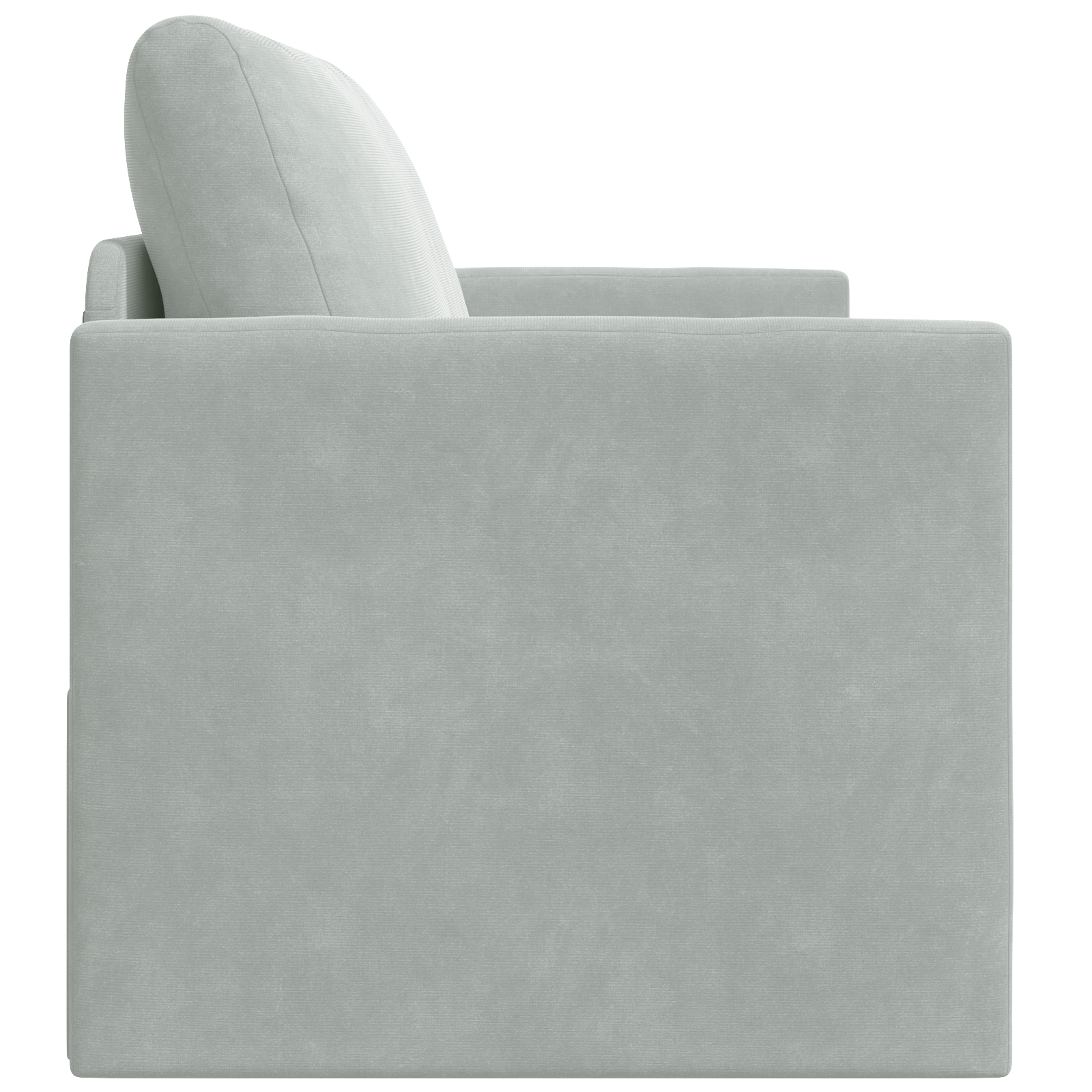 Canapea Pat 2-in-1 Gri deschis 124x204x61 cm Catifea GartenMobel Dekor