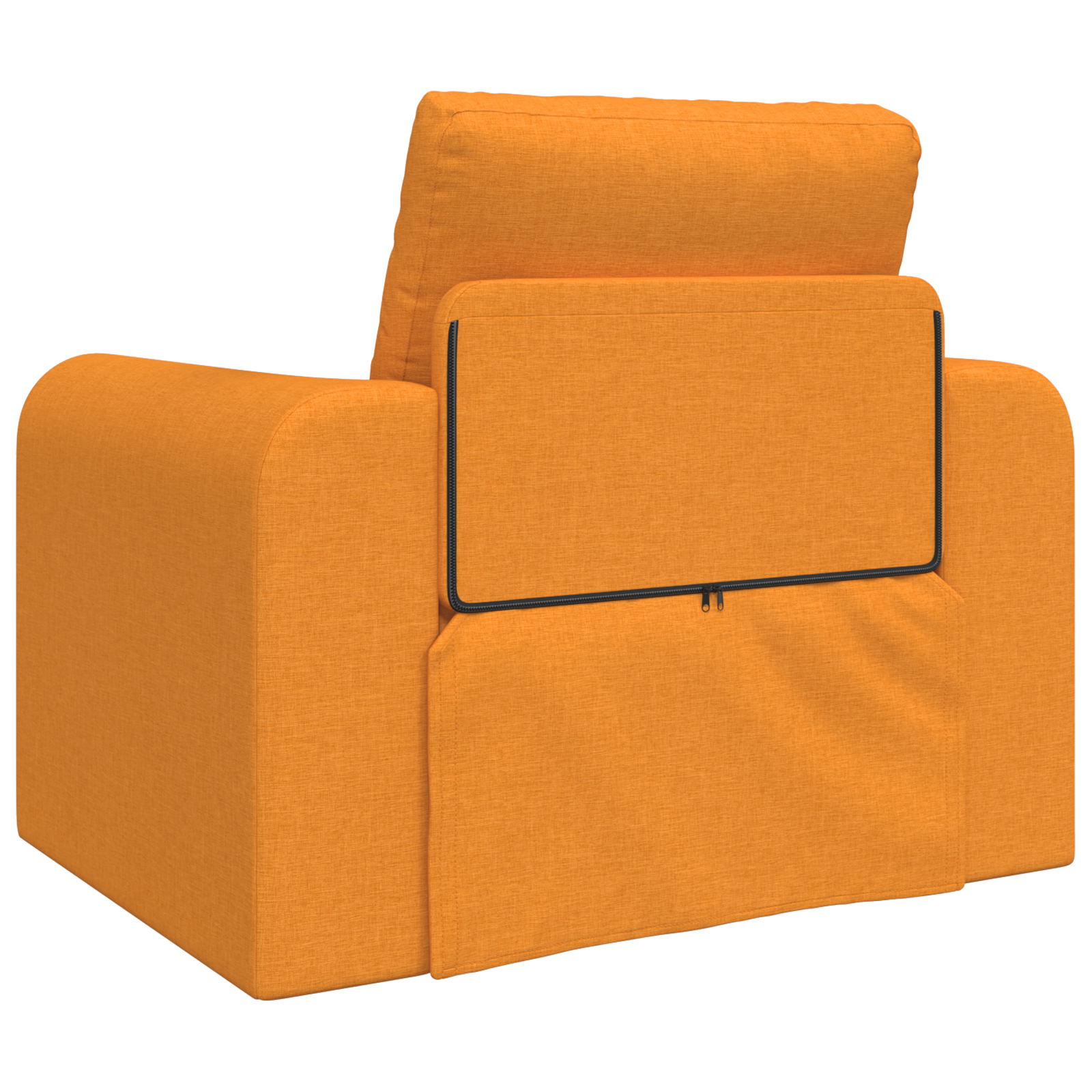 Canapea Pat pe Podea 2 în 1 Galben Închis 98x71x83 cm Țesătură GartenMobel Dekor