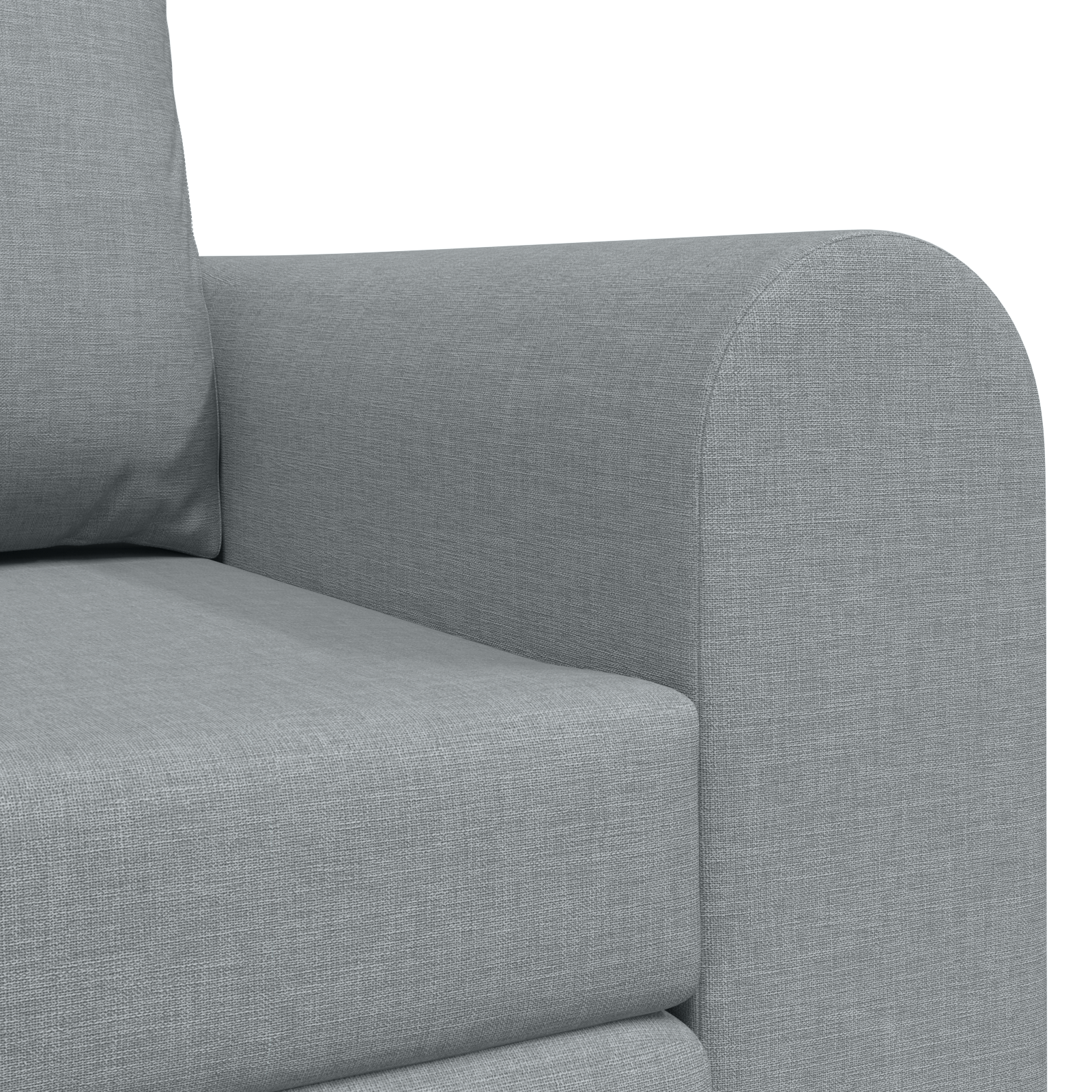 Canapea extensibilă 2 în 1 Gri deschis 148x71x83 cm Fabri GartenMobel Dekor