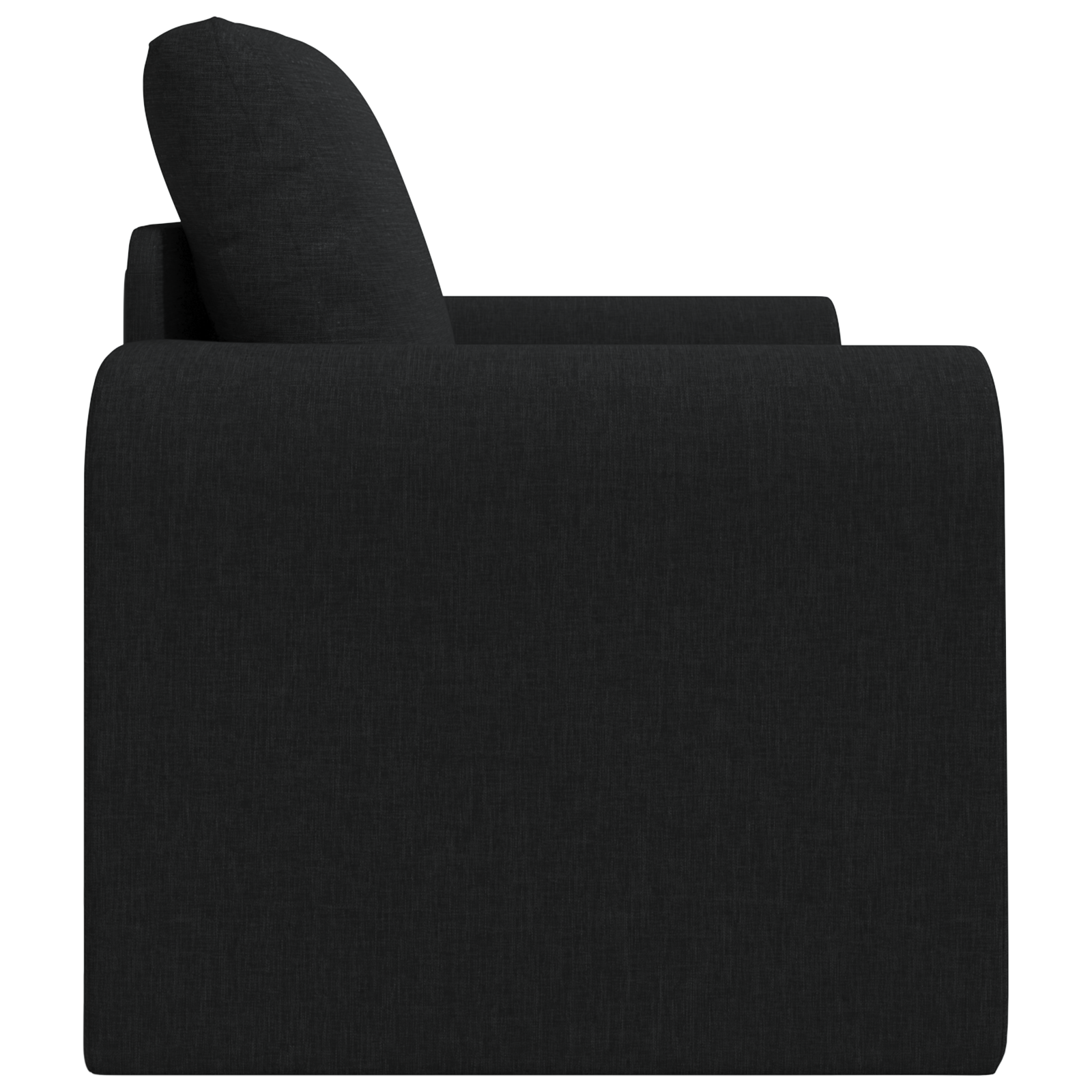 Sofa Pat 2 în 1 Negru 98x71x83 cm Țesătură GartenMobel Dekor