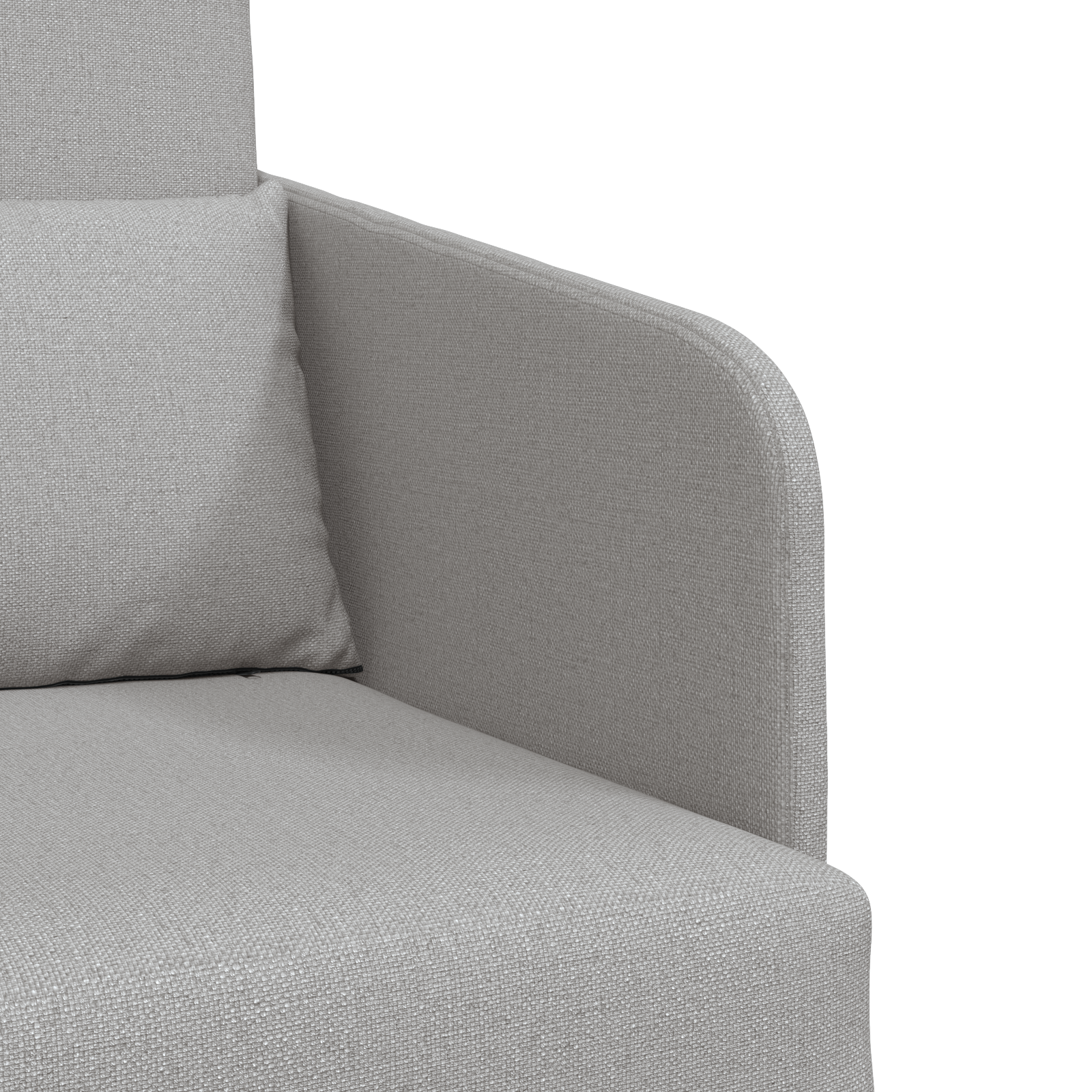 Sofa Pat Podea 2 în 1 Gri Noros 65x80x83 cm Stoff GartenMobel Dekor