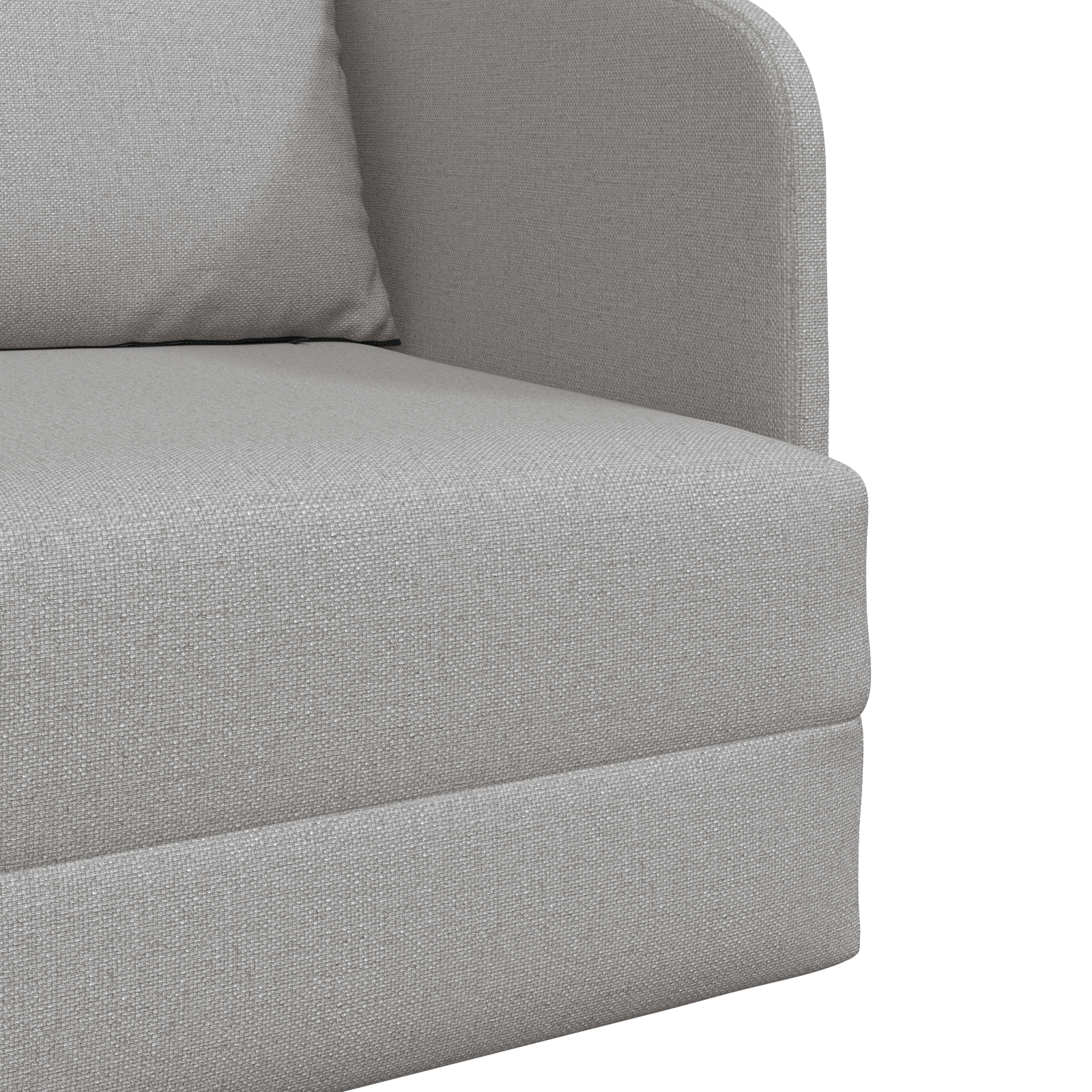Sofa Pat Podea 2 în 1 Gri Noros 65x80x83 cm Stoff GartenMobel Dekor