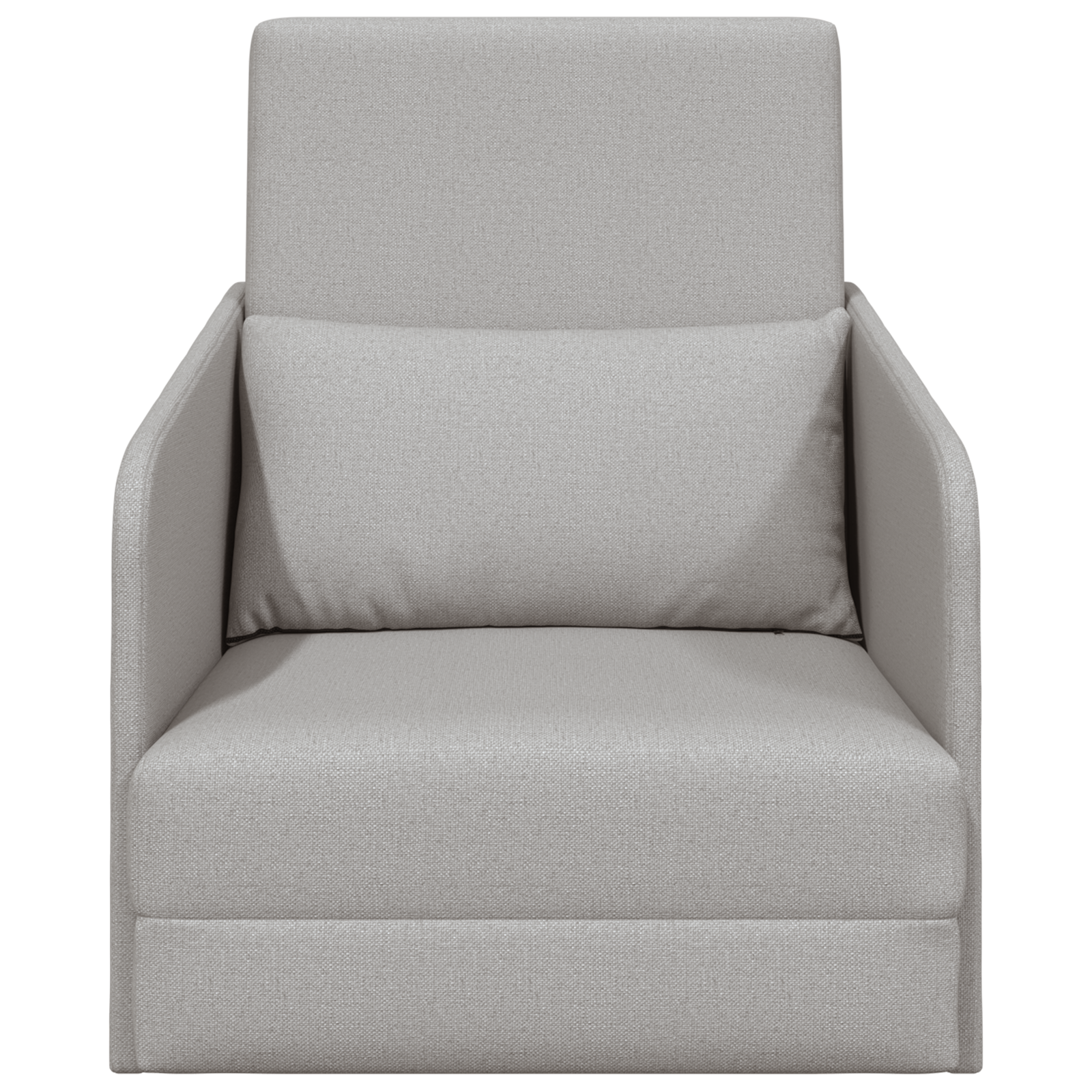 Sofa Pat Podea 2 în 1 Gri Noros 65x80x83 cm Stoff GartenMobel Dekor