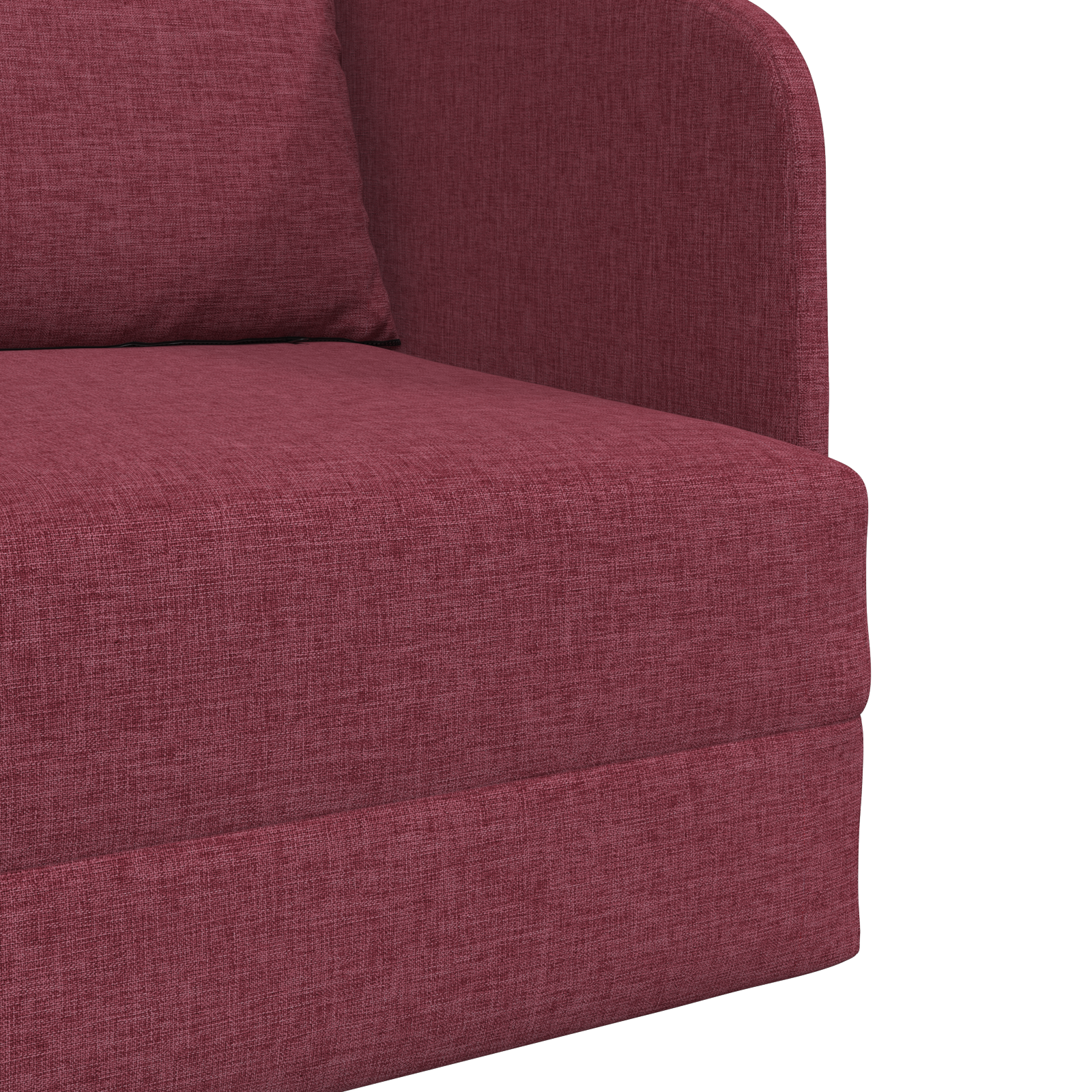 Sofa Pat de Pardoseală 2 în 1 Roșu Vin 65x80x83 cm Tesătură GartenMobel Dekor