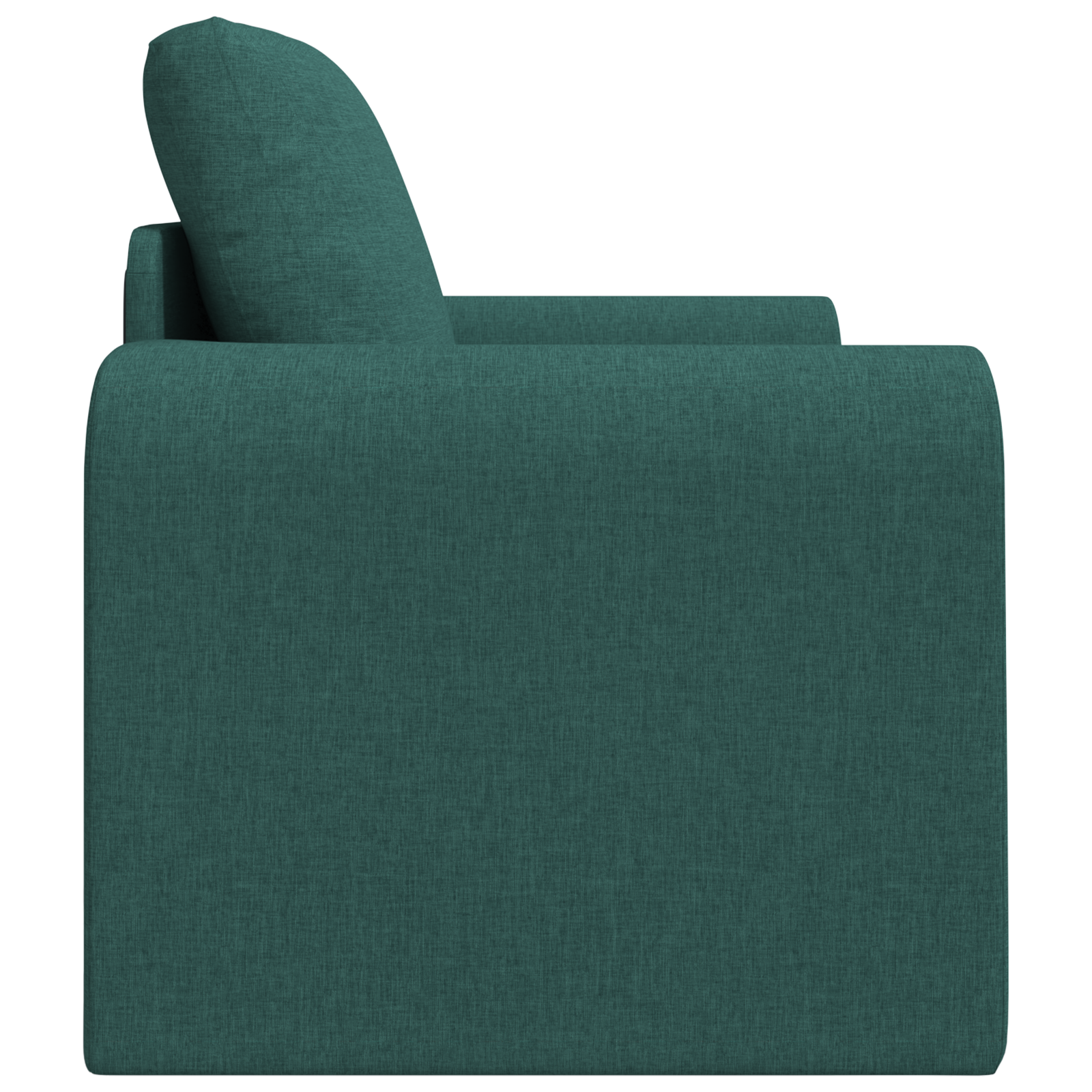 Sofa Pat de Podea 2 în 1 Verde Întunecat 98x71x83 cm Textil GartenMobel Dekor