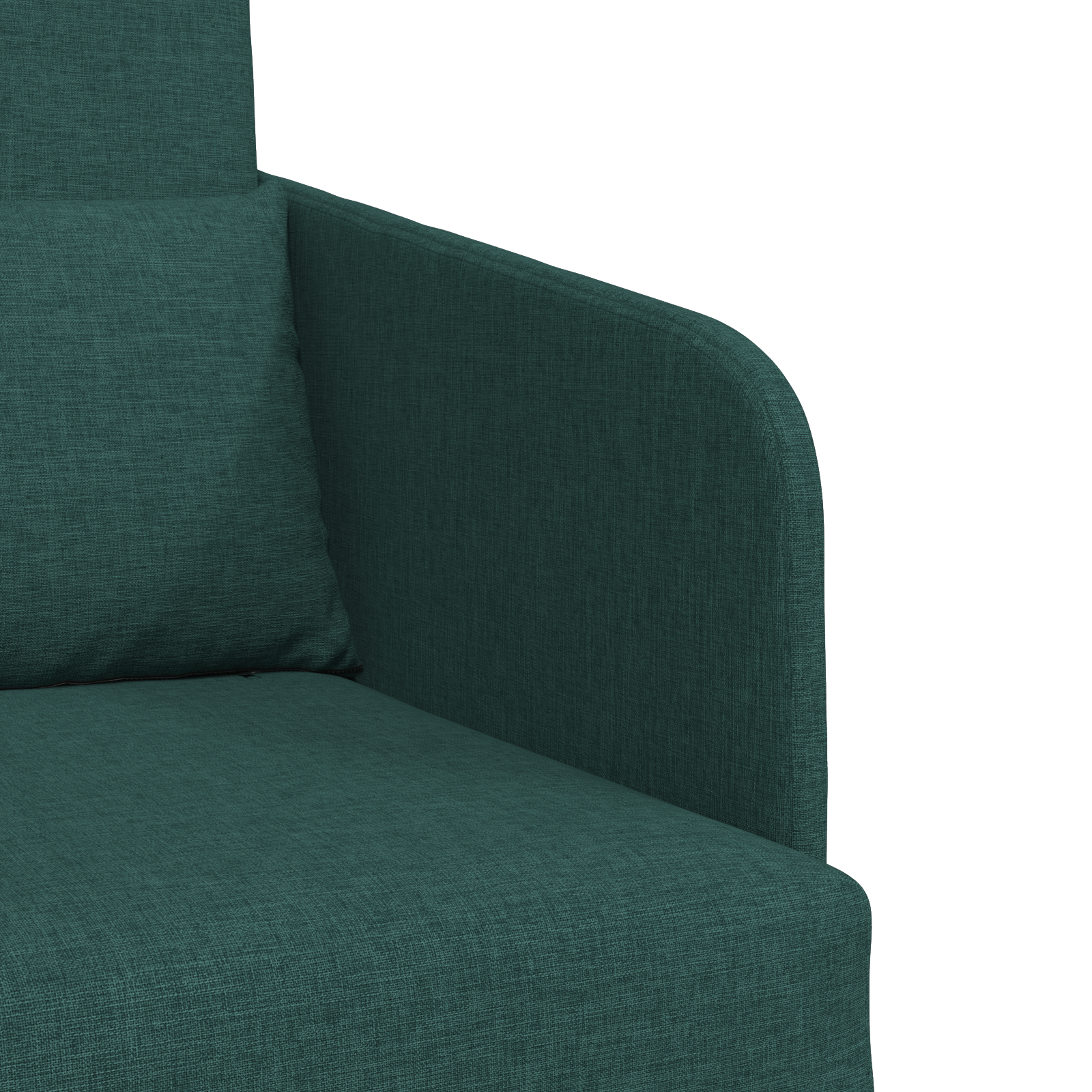 Sofa Pat pe Podea 2-in-1 Verde închis 65x80x83 cm Material GartenMobel Dekor