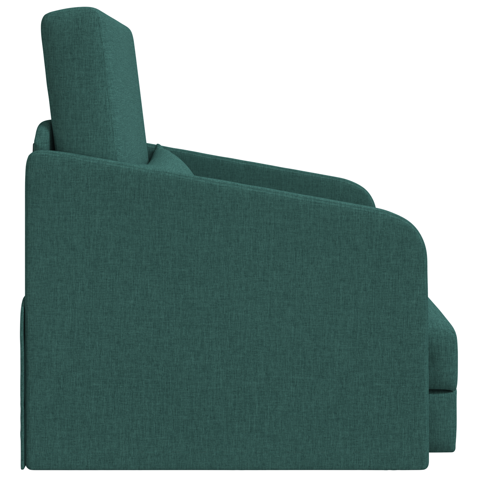 Sofa Pat pe Podea 2-in-1 Verde închis 65x80x83 cm Material GartenMobel Dekor