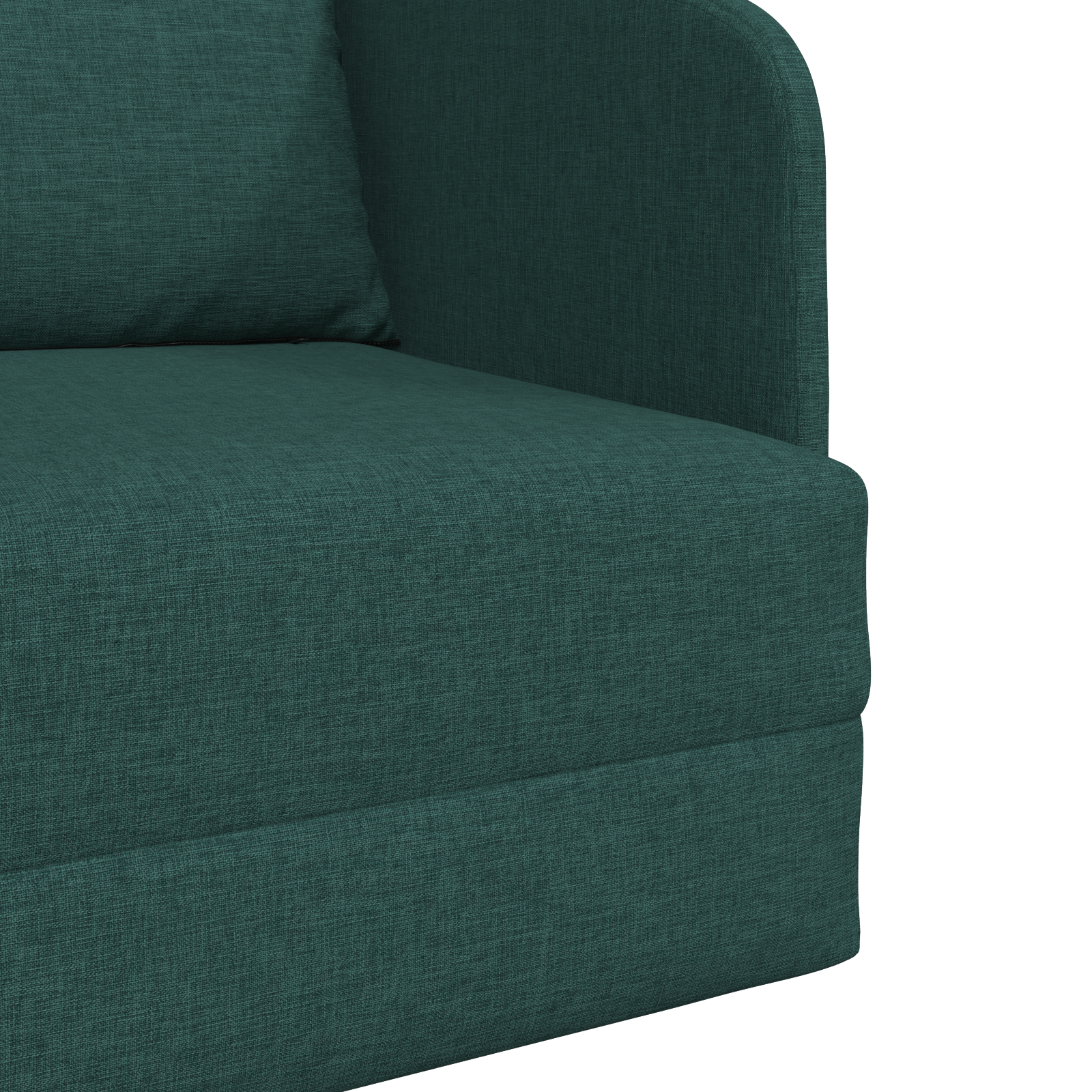 Sofa Pat pe Podea 2-in-1 Verde închis 65x80x83 cm Material GartenMobel Dekor