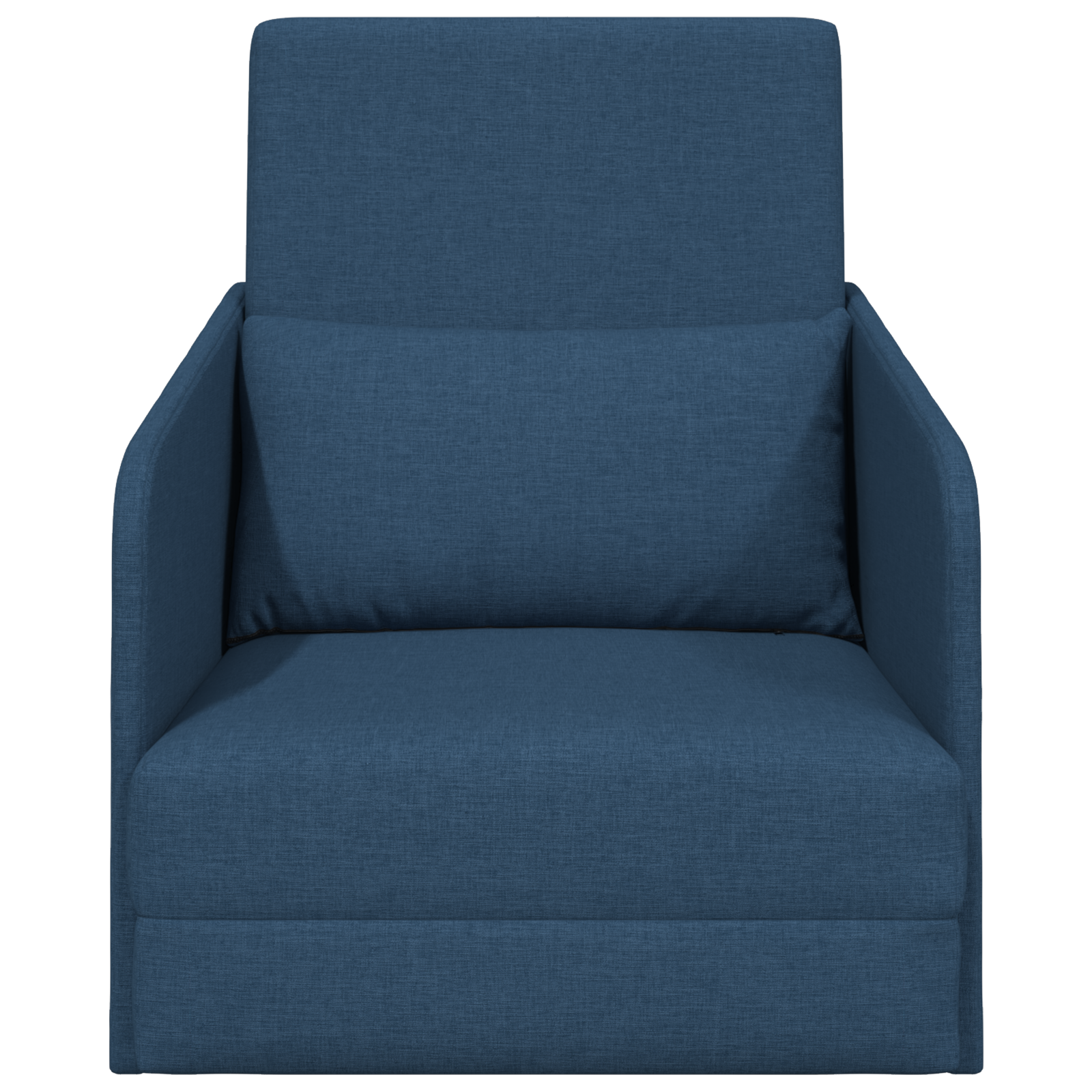 Sofa Pat pentru Podea 2-in-1 Albastru 65x80x83 cm Material GartenMobel Dekor