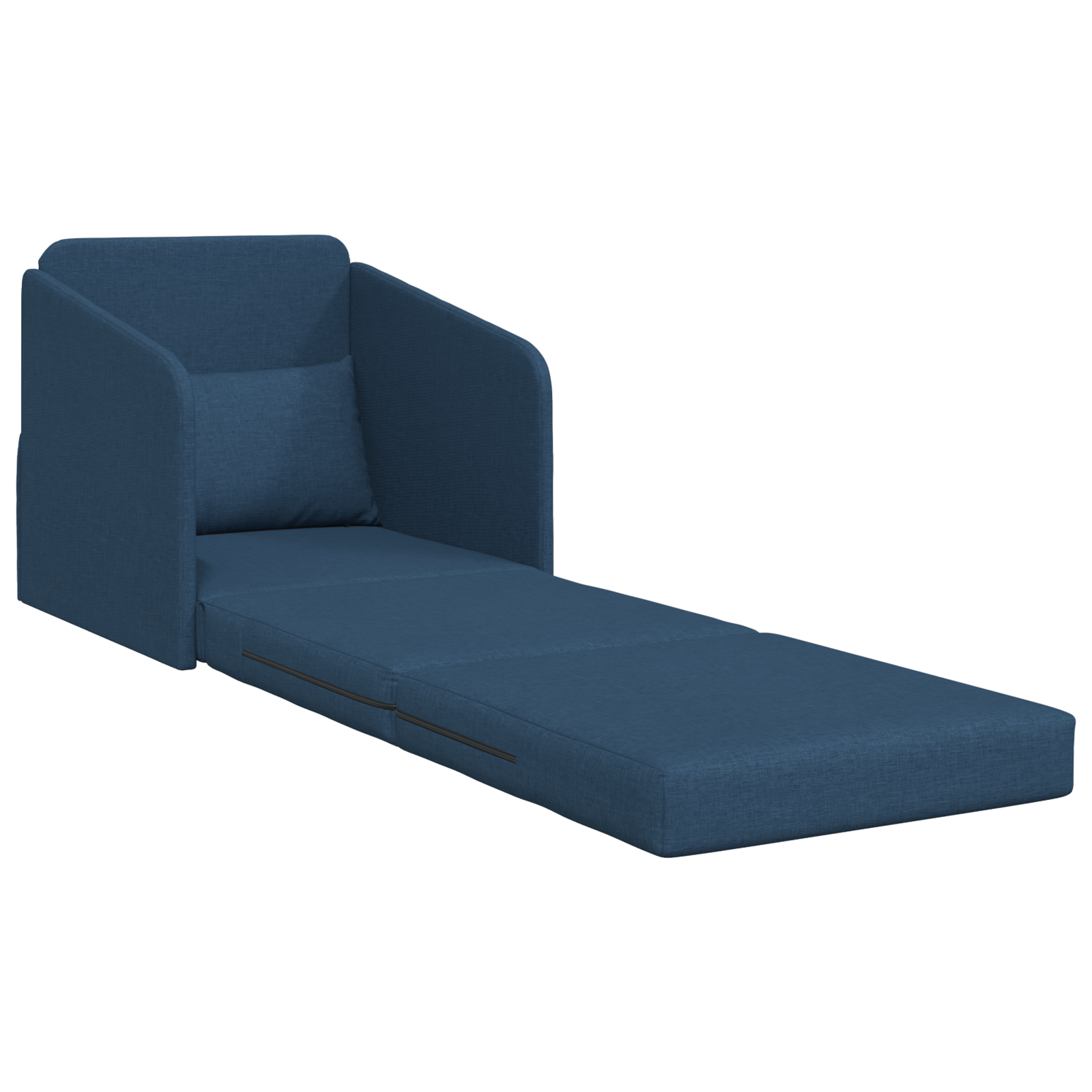 Sofa Pat pentru Podea 2-in-1 Albastru 65x80x83 cm Material GartenMobel Dekor