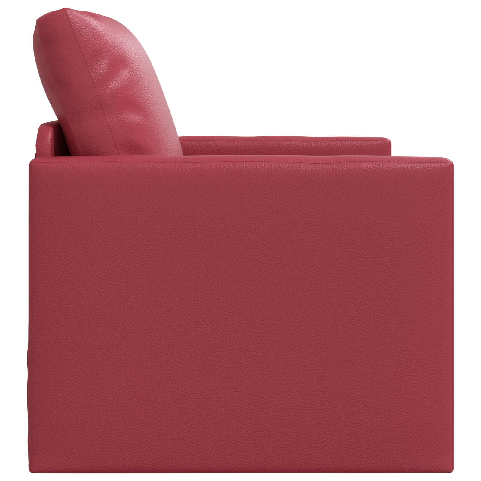 Sofa de podea 2 în 1 Bordo 74x77x81 cm Piele artificială GartenMobel Dekor
