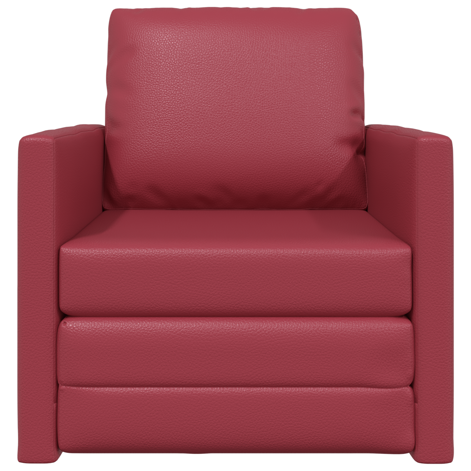 Sofa de podea 2 în 1 Bordo 74x77x81 cm Piele artificială GartenMobel Dekor