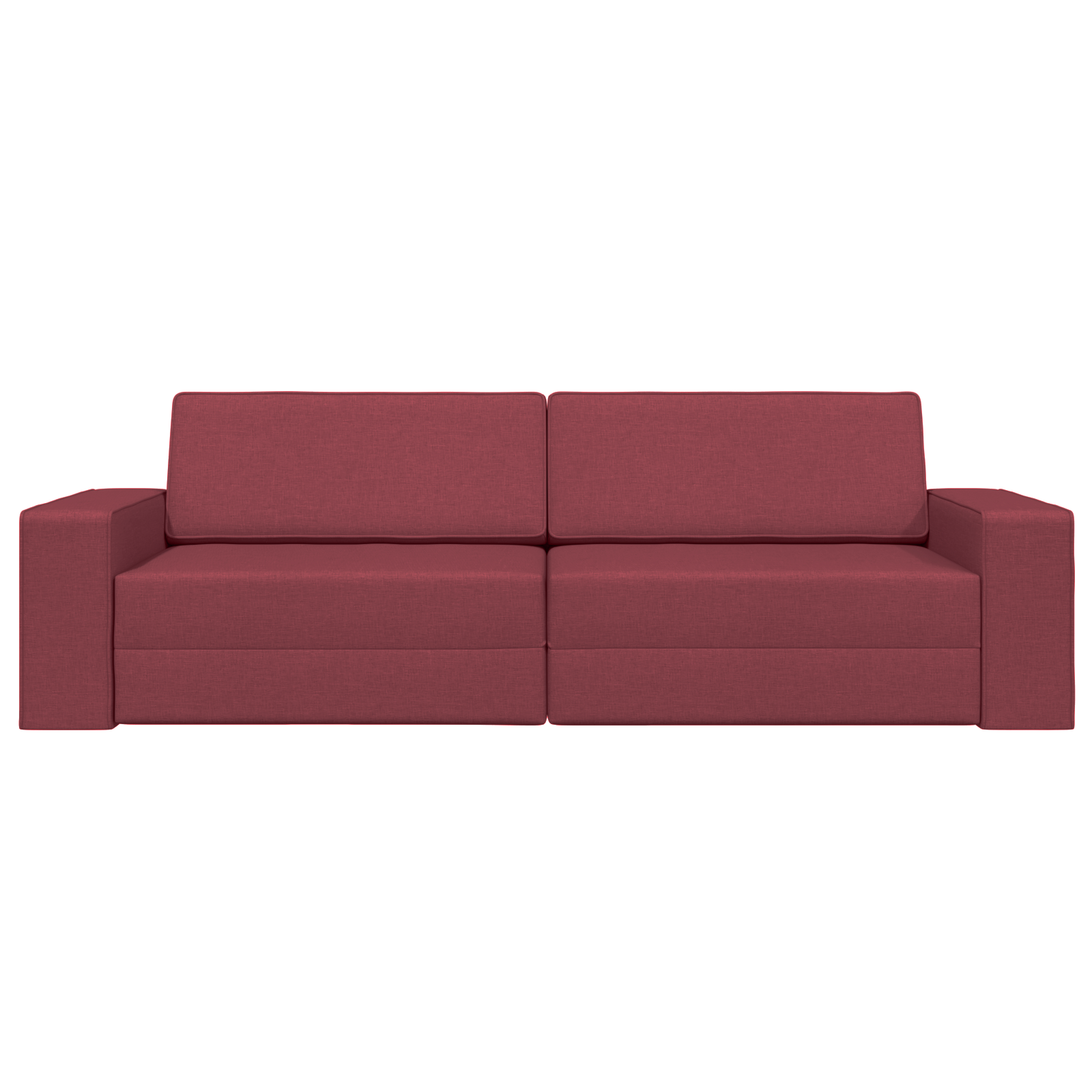 Canapea Pat 2 în 1 Bordó 245x150x60.5 cm GartenMobel Dekor