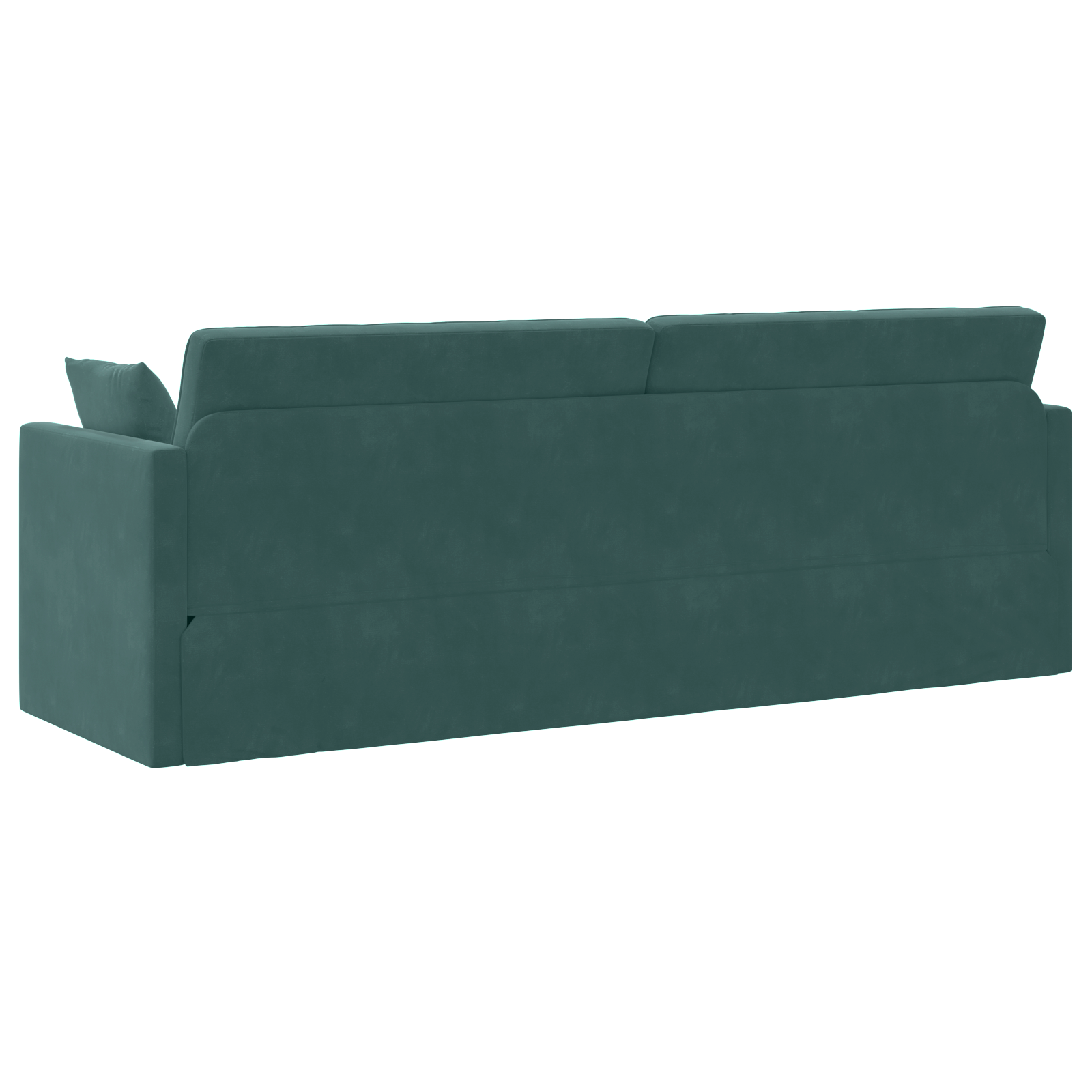 Canapea Pat 2 în 1 Verde Închis 213x144x60 cm Catifea GartenMobel Dekor