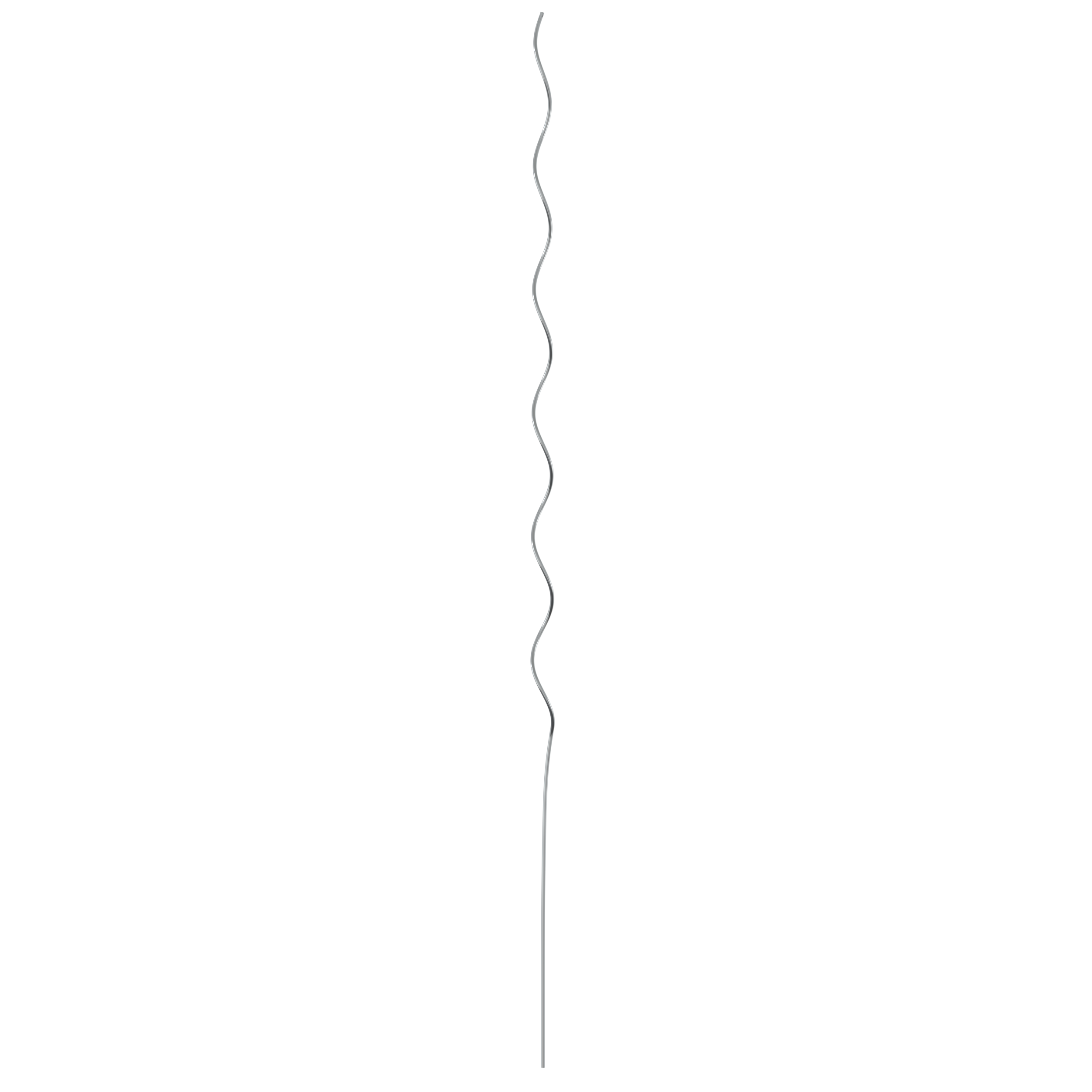 Suporturi pentru plante spiralate , set de 20 bucăți, 150 cm, din oțel galvanizat GartenMobel Dekor