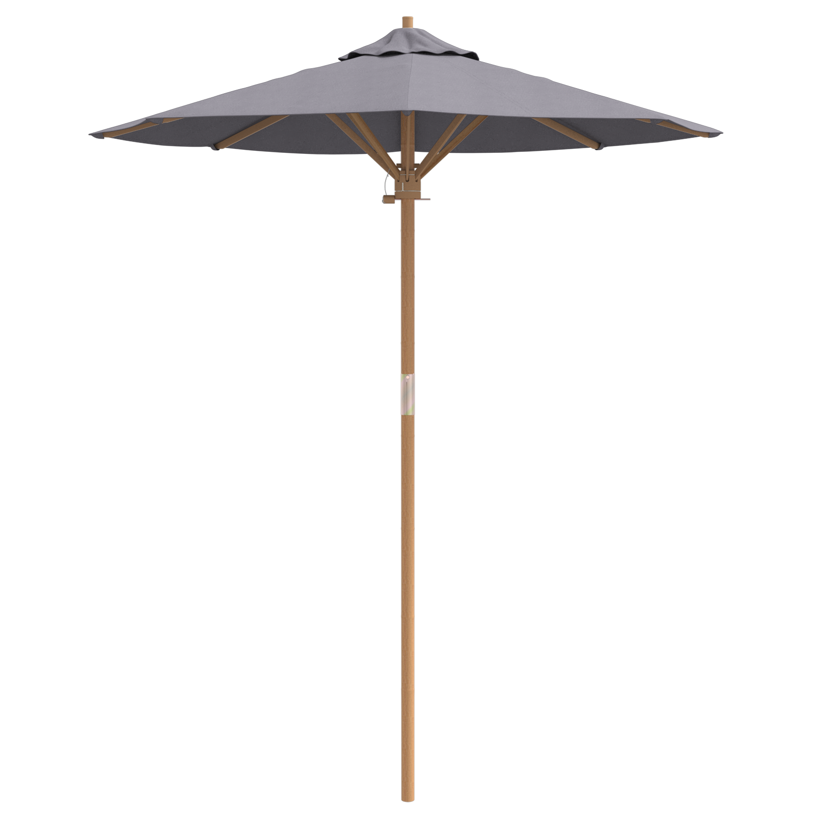 Parasol de Grădină Gri Închis 180x230 cm Bambus GartenMobel Dekor