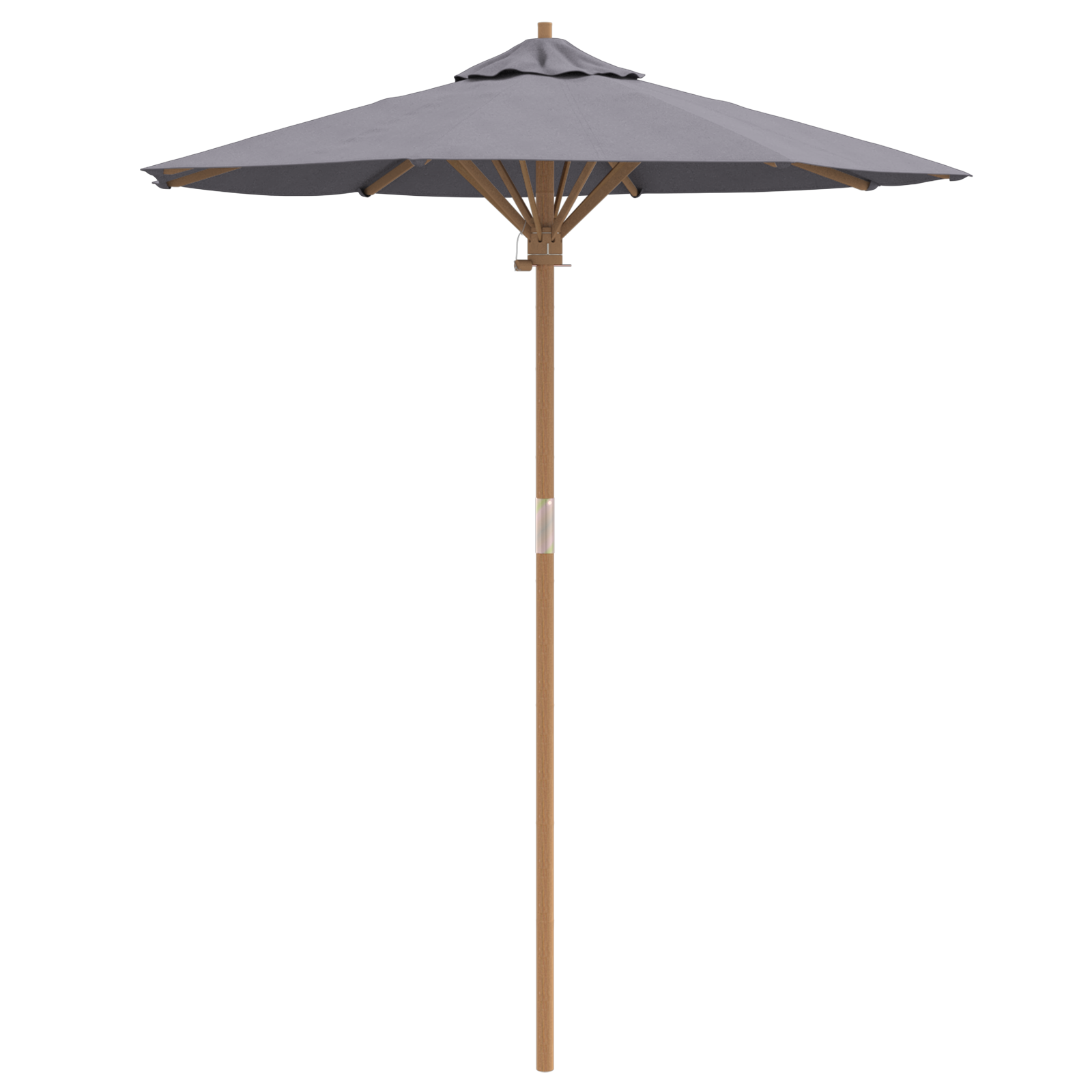 Parasol de Grădină Gri Închis 180x230 cm Bambus GartenMobel Dekor
