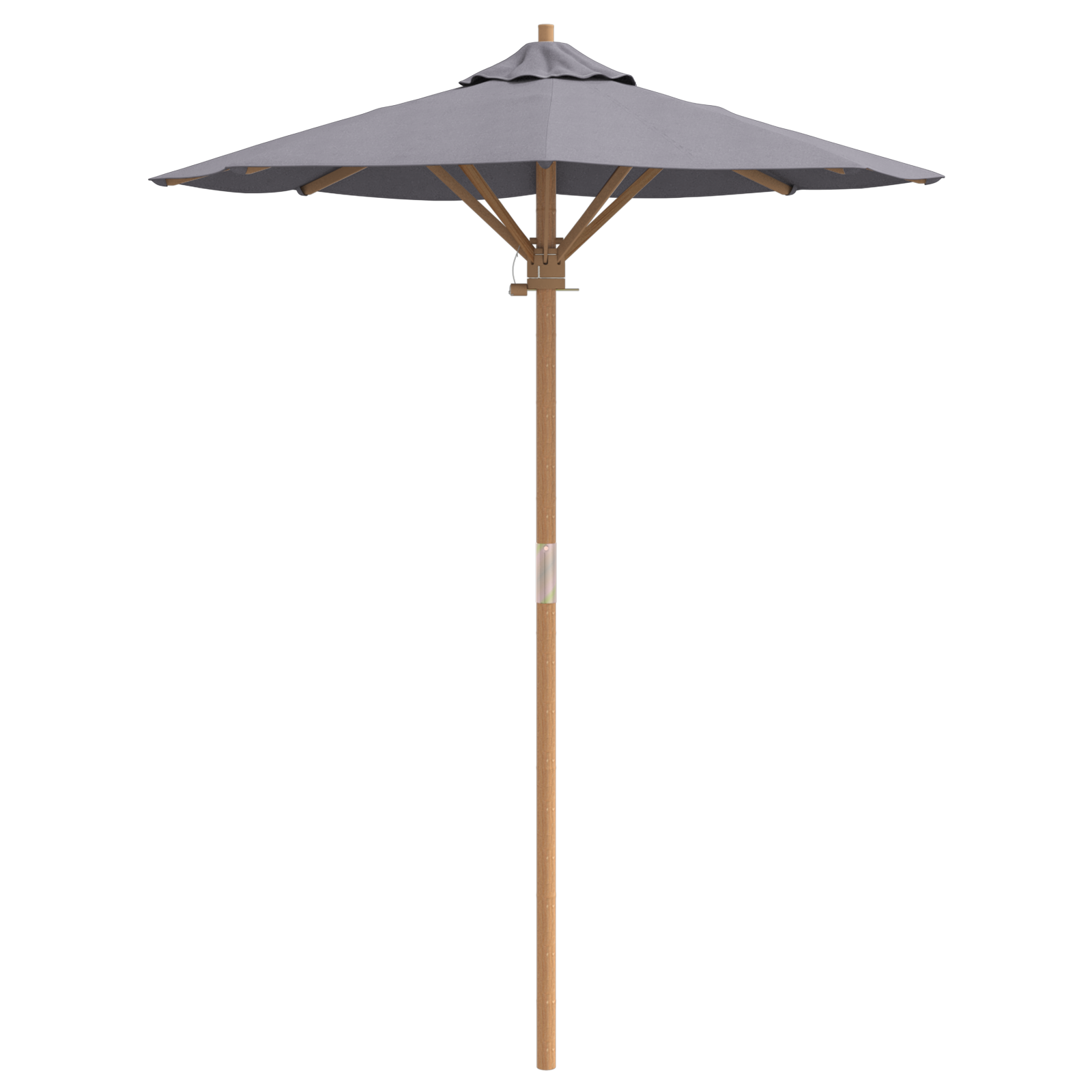 Parasol de Grădină Gri Întunecat 150x210 cm Bambus GartenMobel Dekor