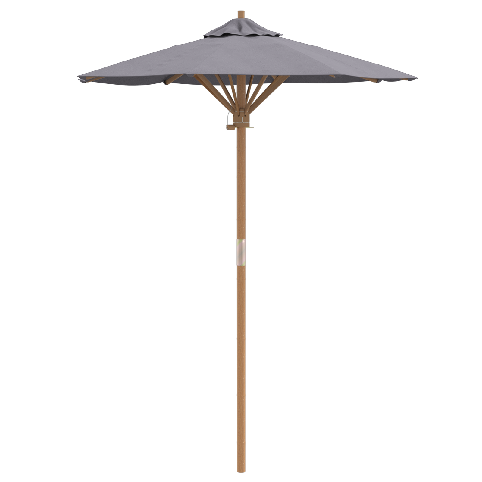 Parasol de Grădină Gri Întunecat 150x210 cm Bambus GartenMobel Dekor