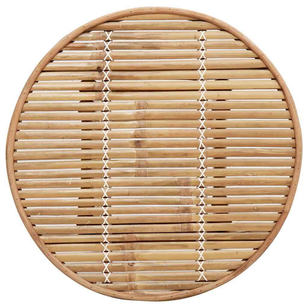 Masă de bar pentru exterior rotundă Ø55x100 cm din bambus GartenMobel Dekor