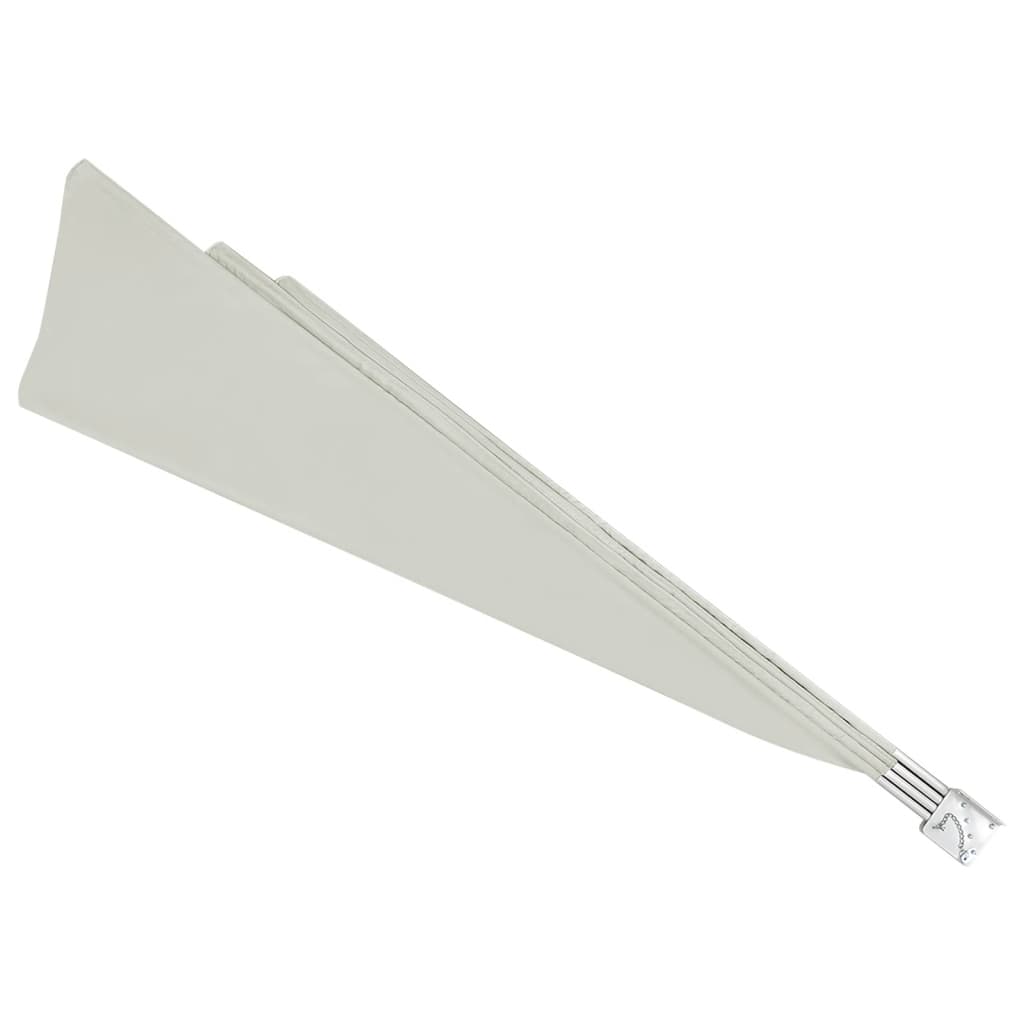 Copertină laterală pliabilă de balcon, crem, 140x140 cm GartenMobel Dekor