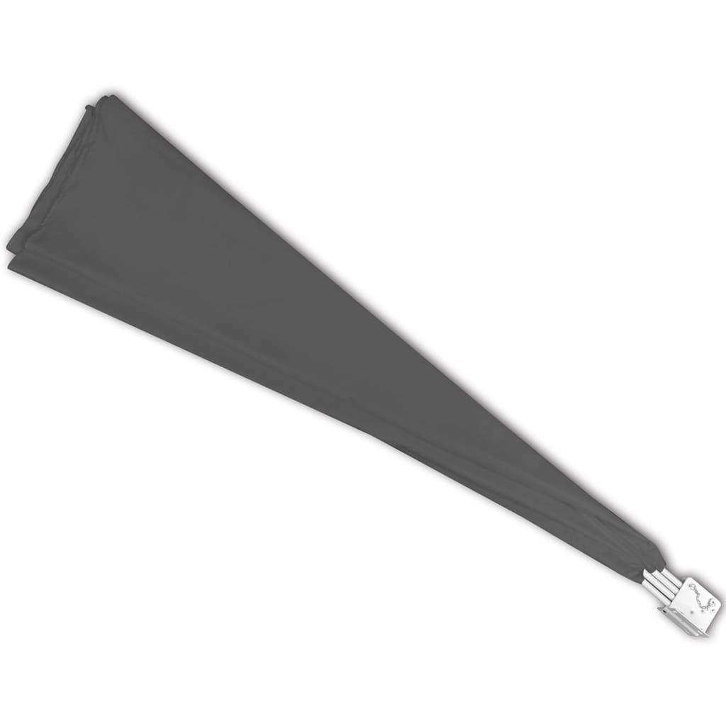 Copertină laterală pliabilă de balcon, gri, 140x140 cm GartenMobel Dekor