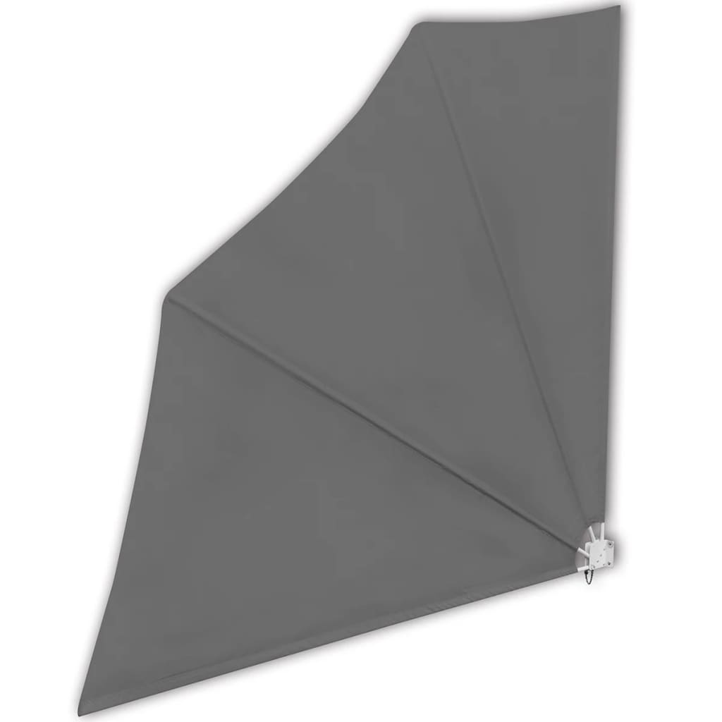 Copertină laterală pliabilă de balcon, gri, 140x140 cm GartenMobel Dekor