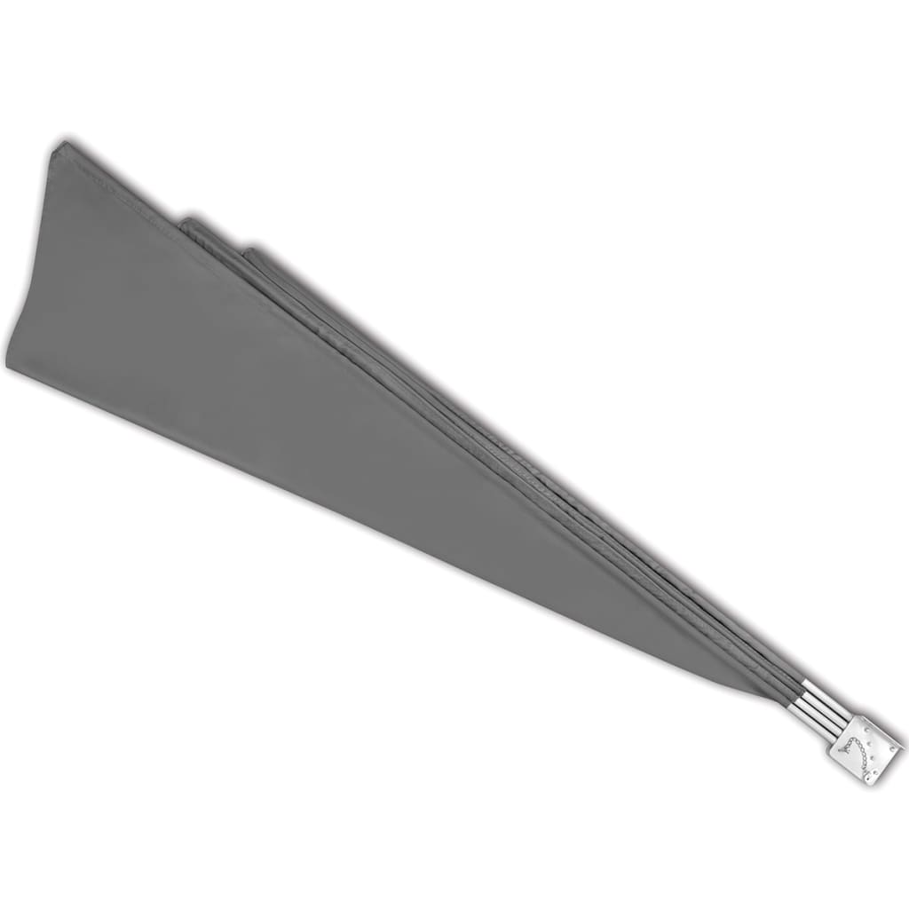 Copertină laterală pliabilă de balcon, gri, 160x240 cm GartenMobel Dekor