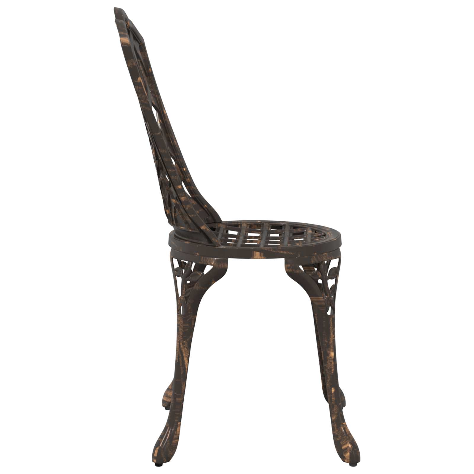 Set de 2 scaune de grădină  din aluminiu bronzat GartenMobel Dekor