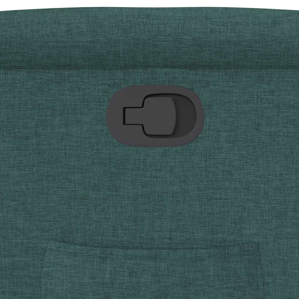 Fotoliu rabatabil, verde închis, material textil GartenMobel Dekor