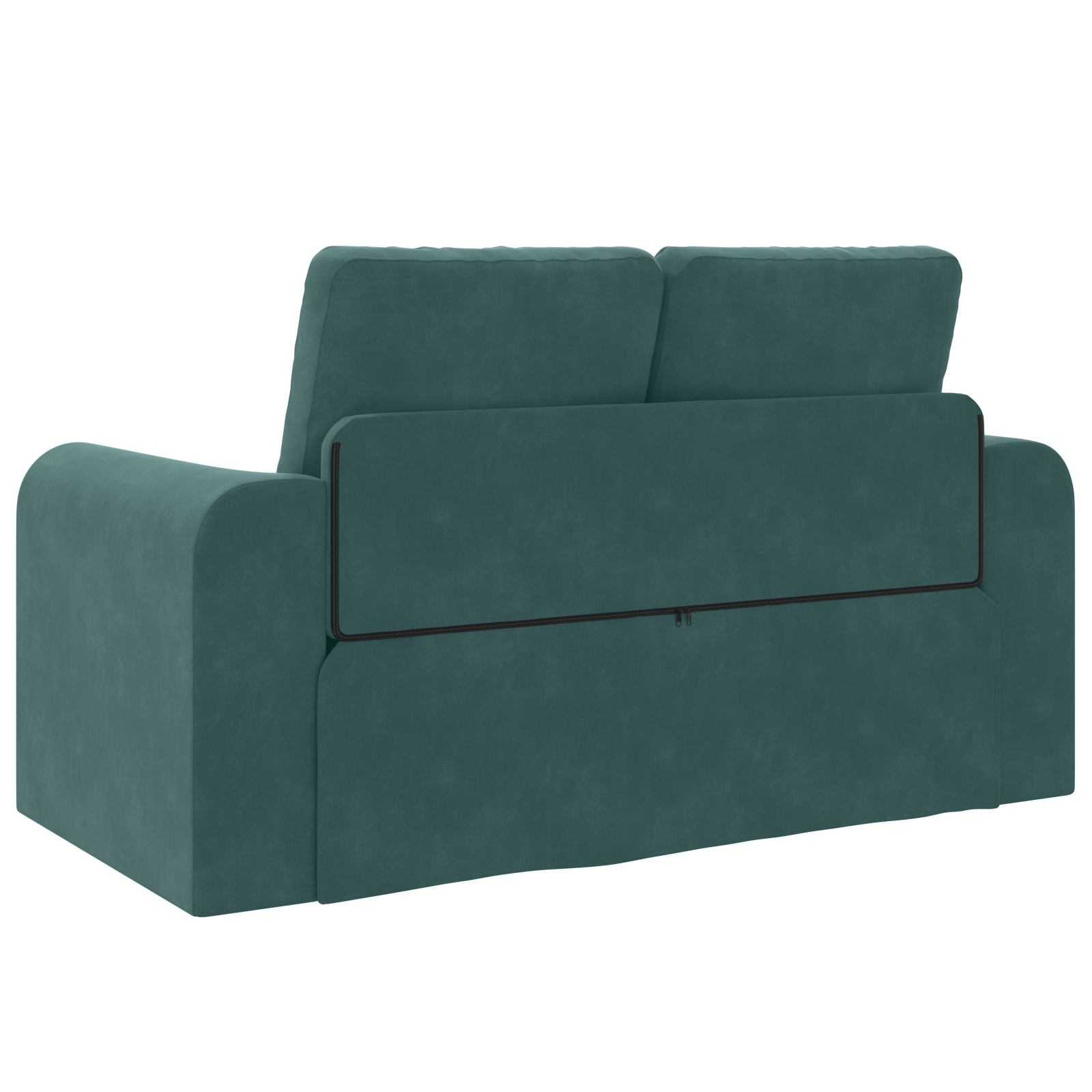 Canapea Pat 2 în 1 Verde Întunecat 148x71x83 cm Catifea GartenMobel Dekor