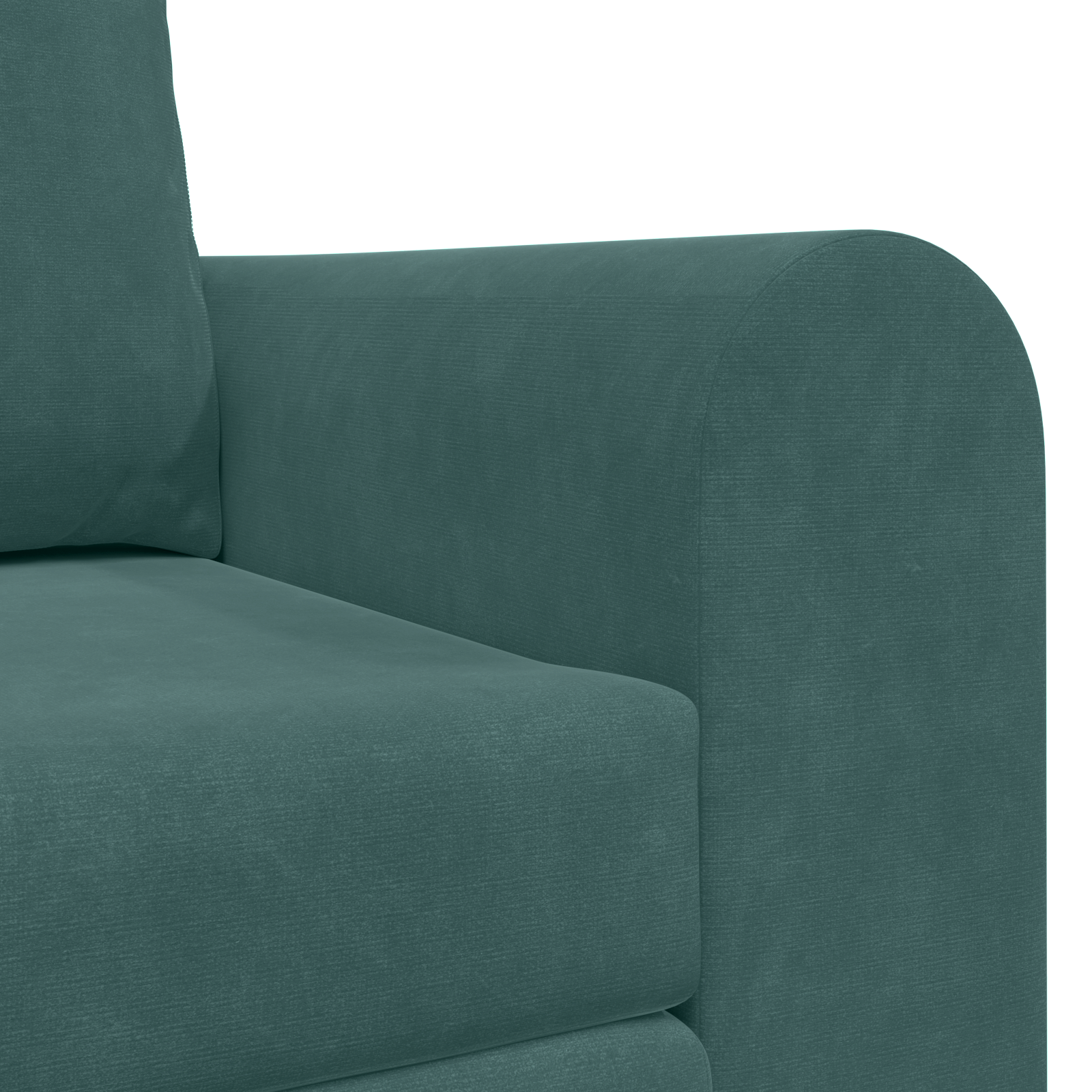Canapea Pat 2 în 1 Verde Întunecat 148x71x83 cm Catifea GartenMobel Dekor