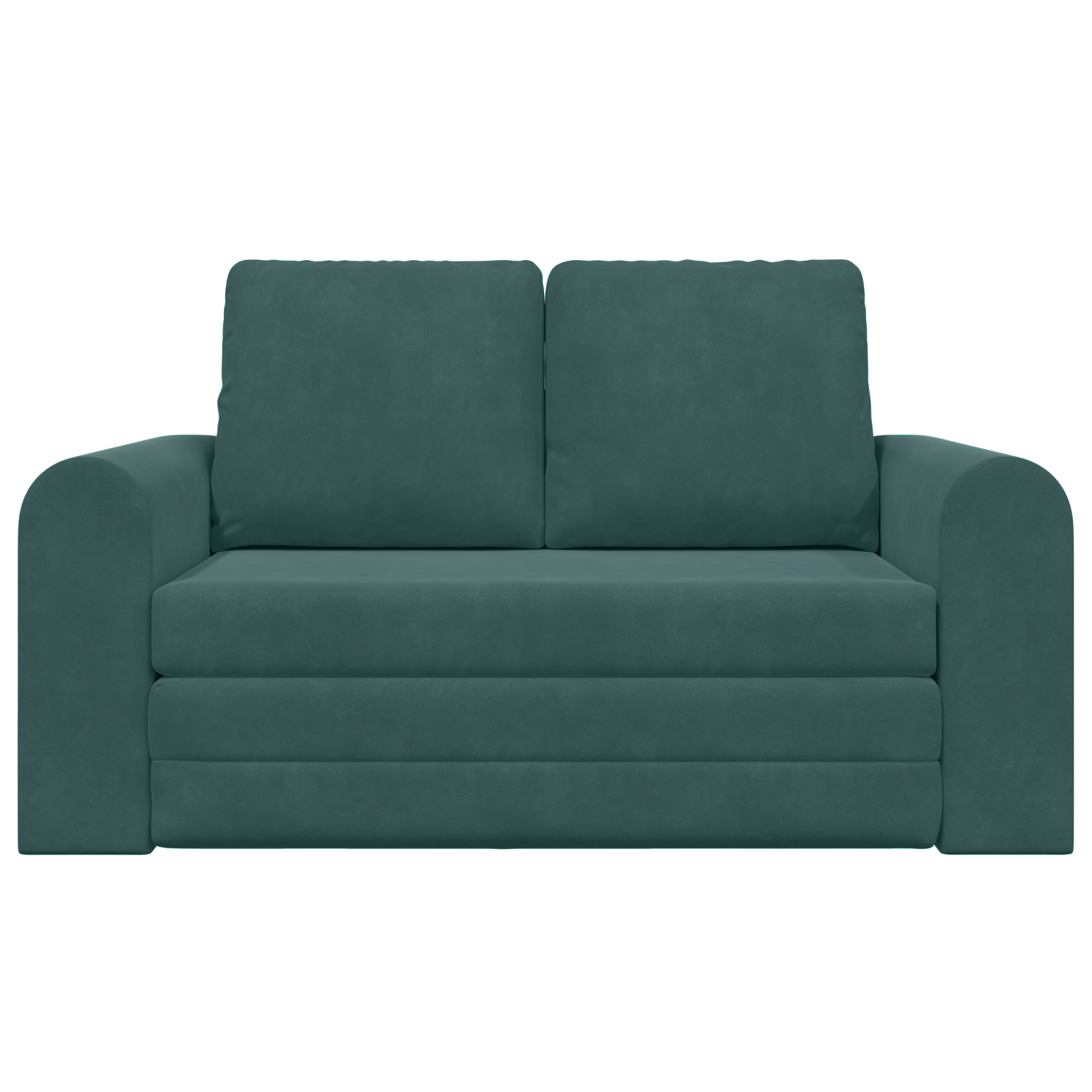 Canapea Pat 2 în 1 Verde Întunecat 148x71x83 cm Catifea GartenMobel Dekor