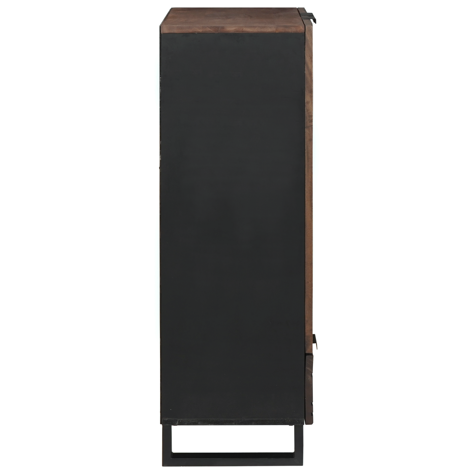 Highboard 60x33.5x100 cm din lemn masiv de nuc GartenMobel Dekor