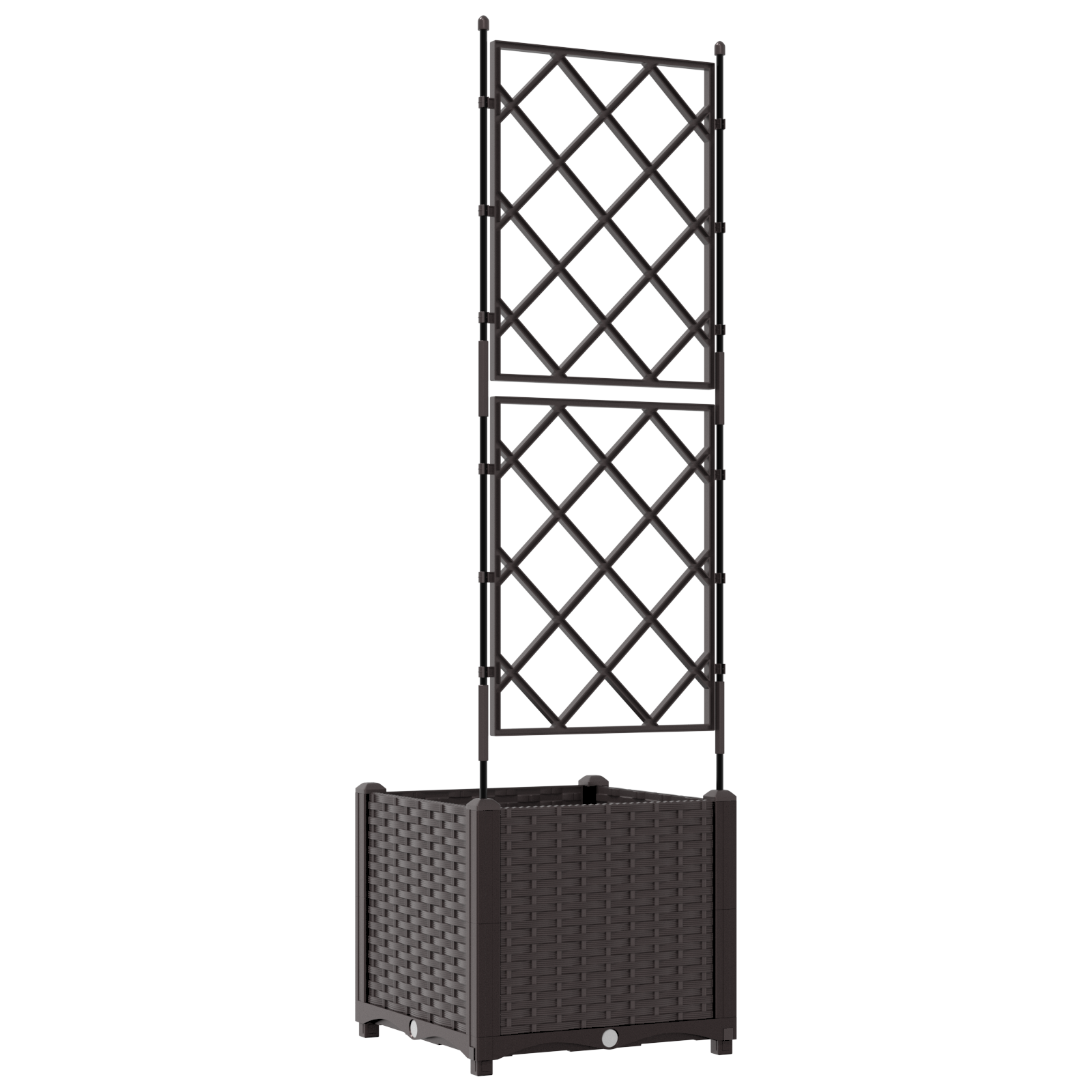 Ghiveci de Grădină cu Trellis Maro 40x40x143 cm GartenMobel Dekor