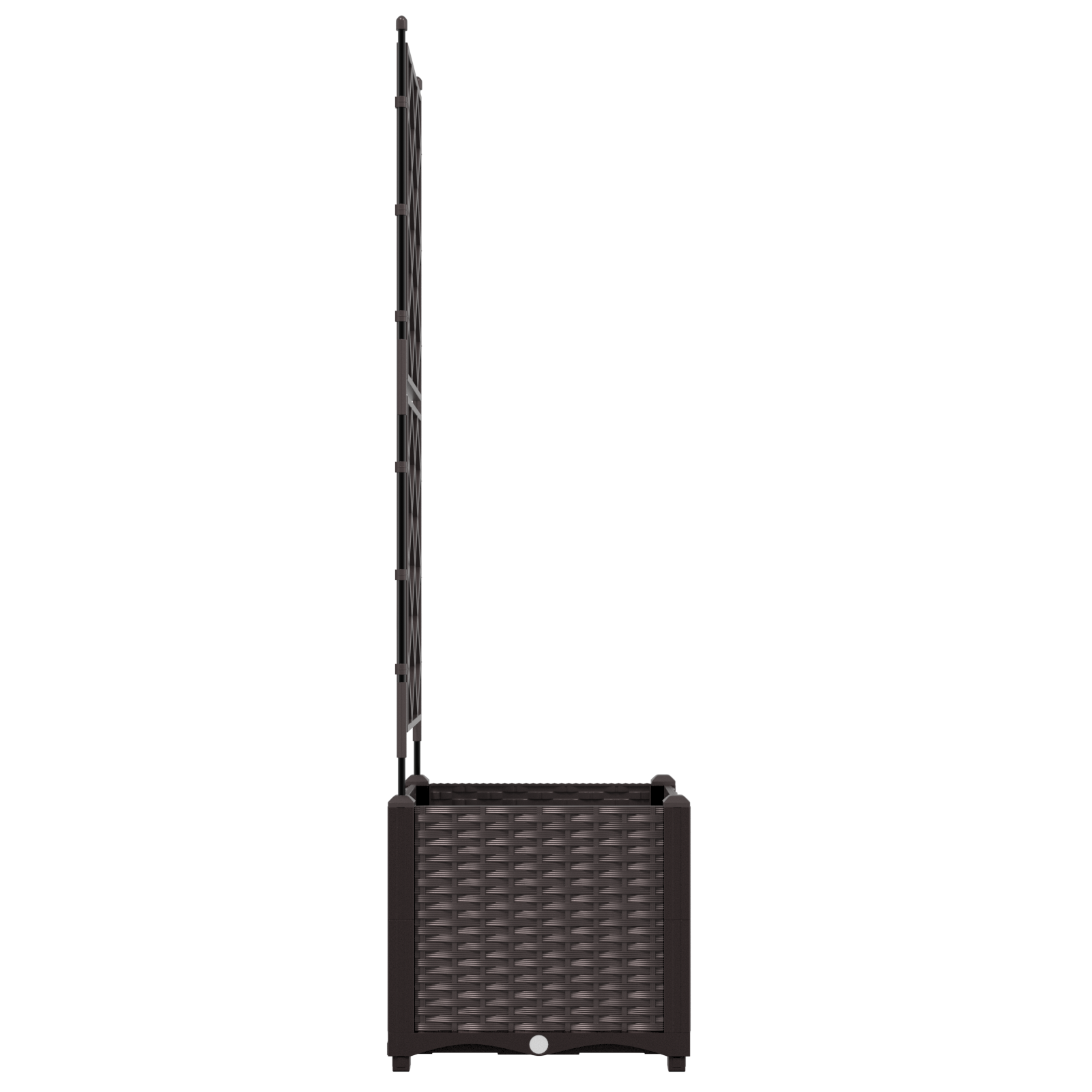 Ghiveci de Grădină cu Trellis Maro 40x40x143 cm GartenMobel Dekor