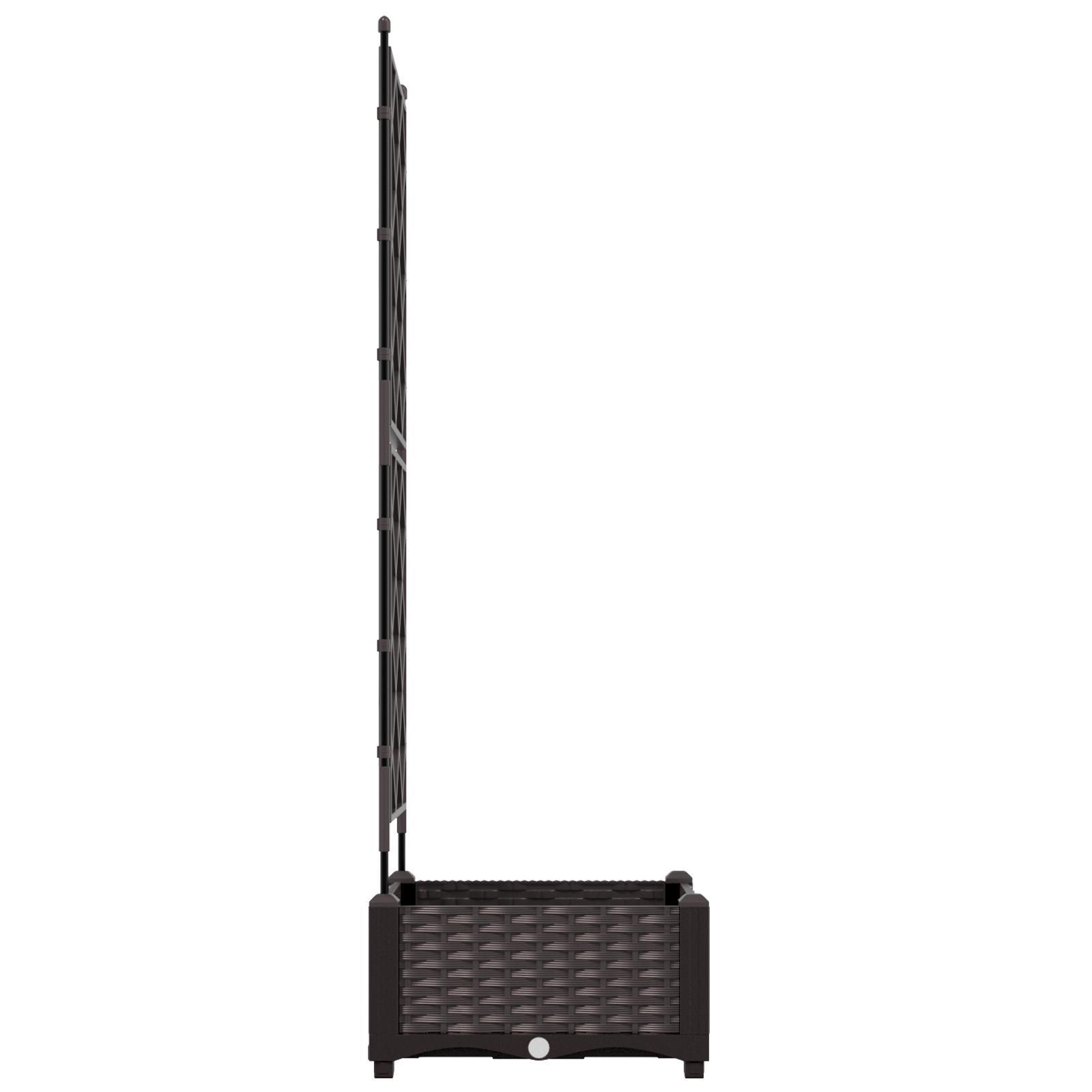 Vază de grădină  cu suport din plasă Maro 40x40x125,5 cm GartenMobel Dekor