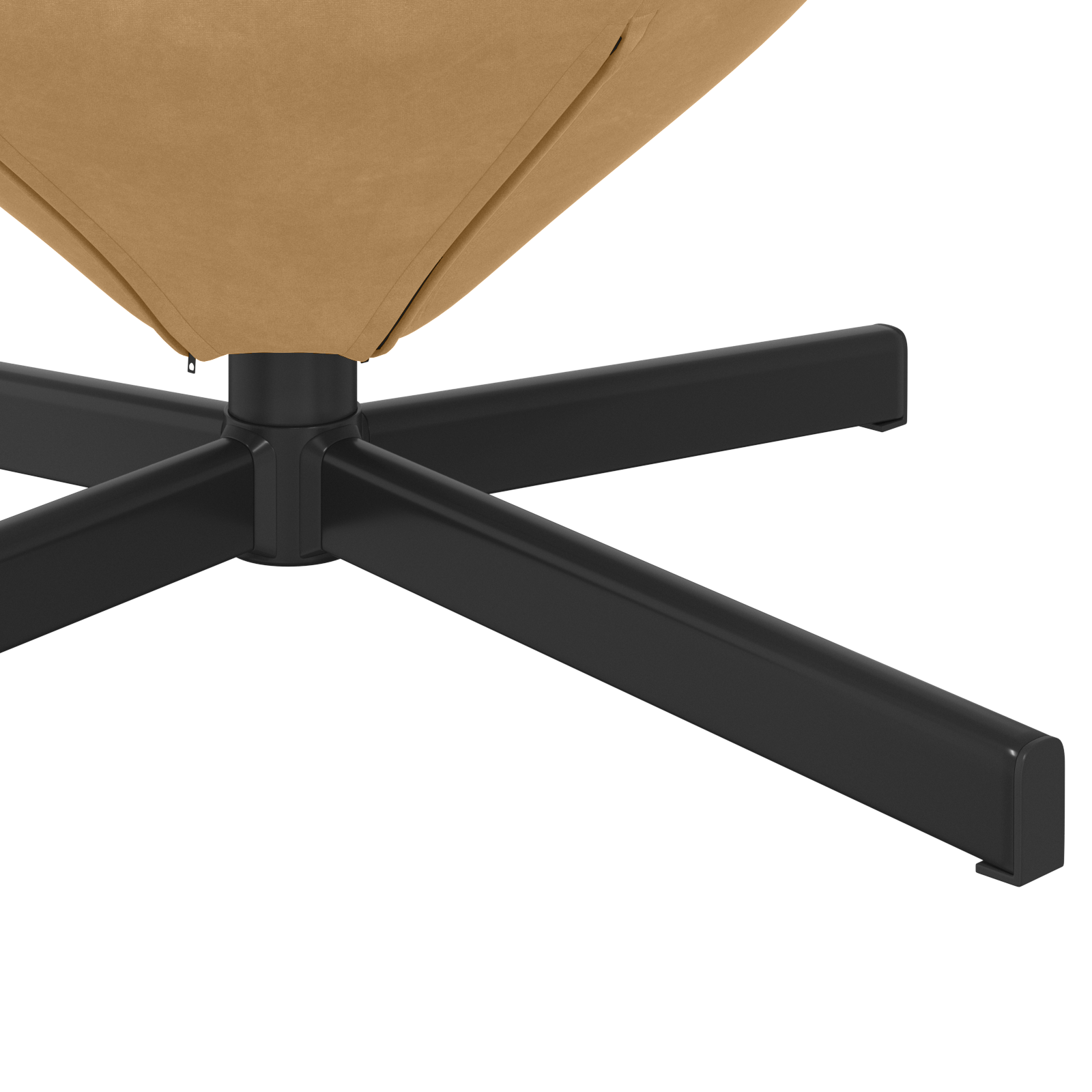 fotoliul cu ouă  din catifea maro GartenMobel Dekor