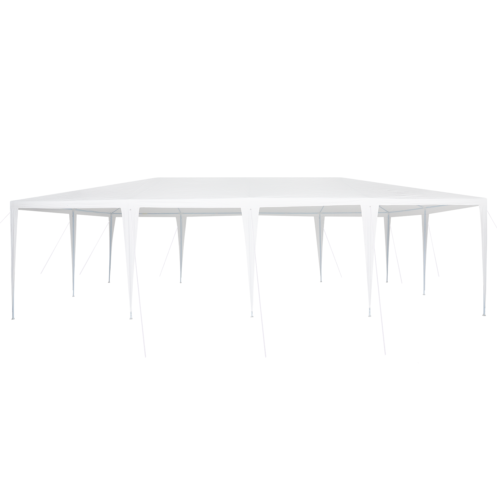 Cort de Petrecere Alb 8x4 m PE GartenMobel Dekor