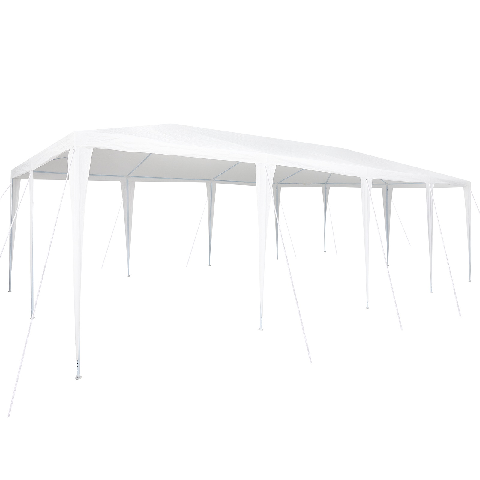 Cort de Petrecere Alb 8x4 m PE GartenMobel Dekor