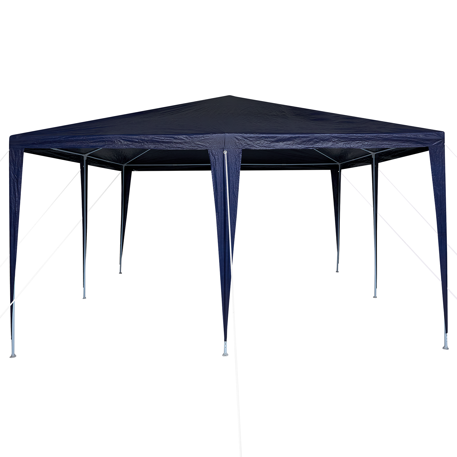Cort de Petrecere Albastru 4x4 m PE GartenMobel Dekor