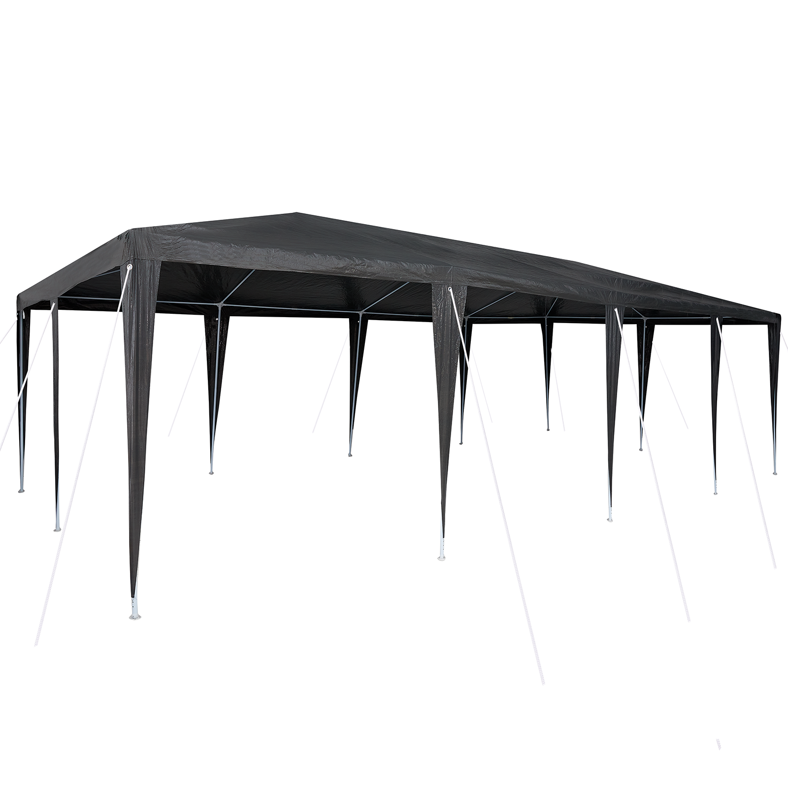 Cort de petrecere Antracit 8x4 m PE GartenMobel Dekor